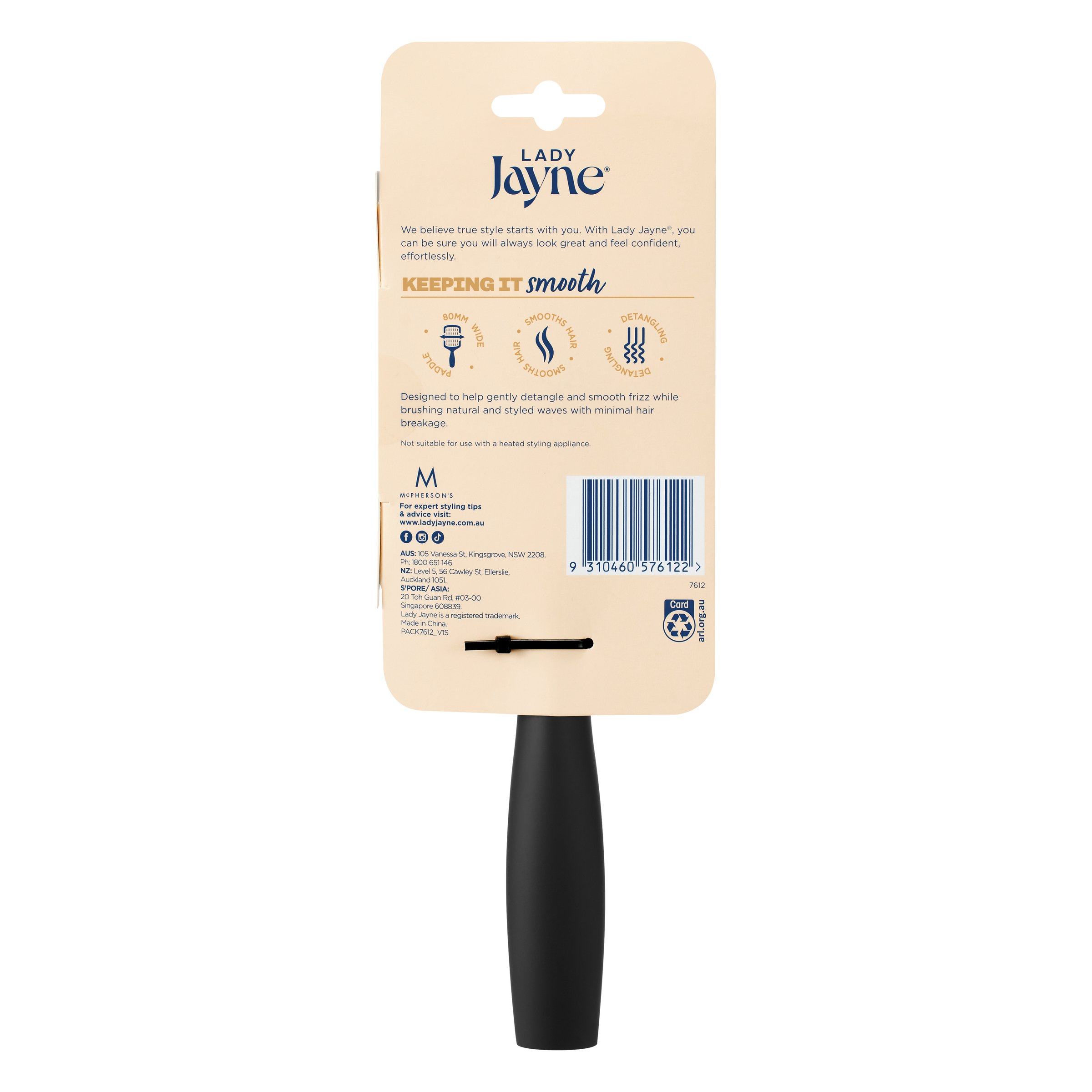 Lady Jayne Everyday Brush Paddle Large 1 each - Image 2