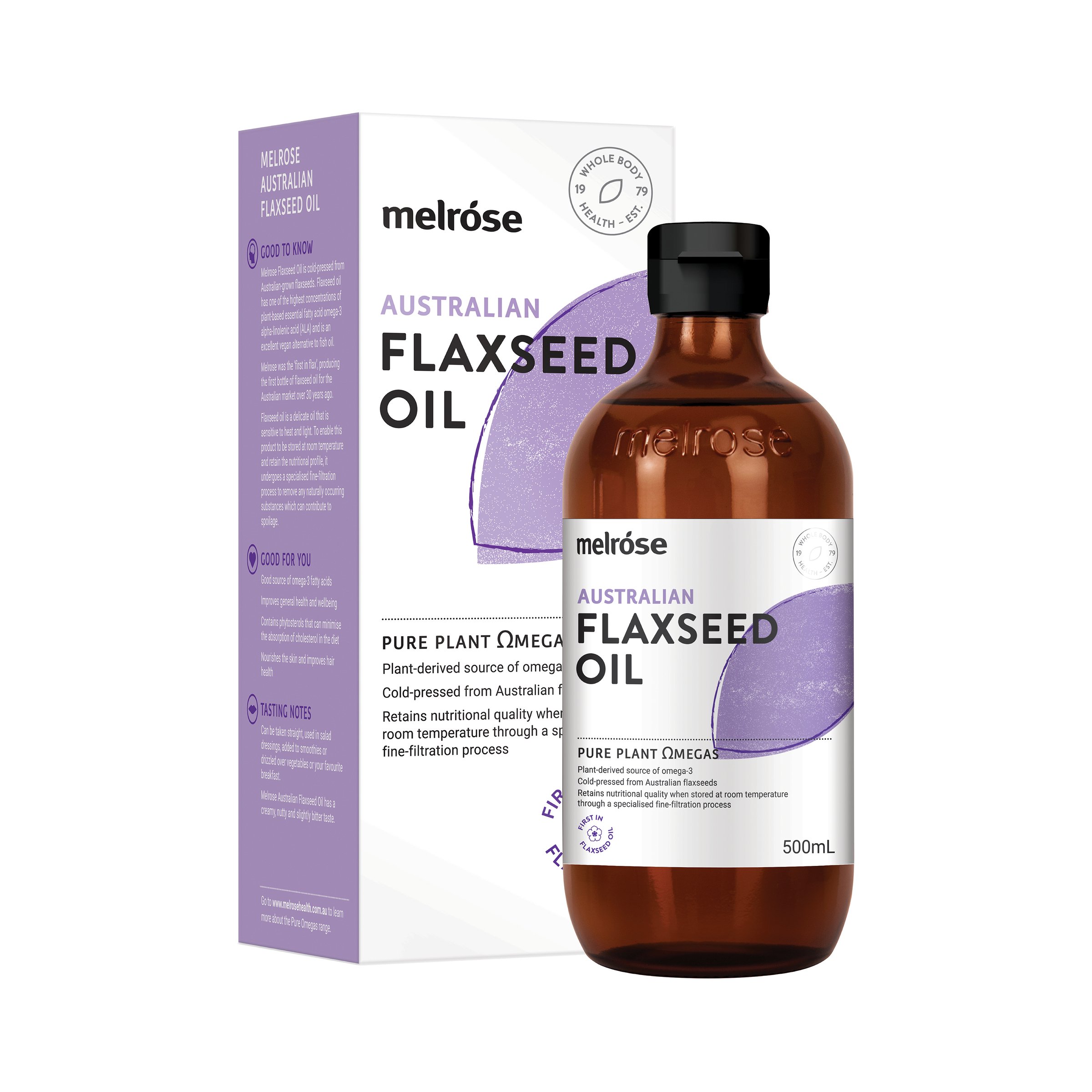 Melrose Australian Flaxseed Oil 500ml - Image 4