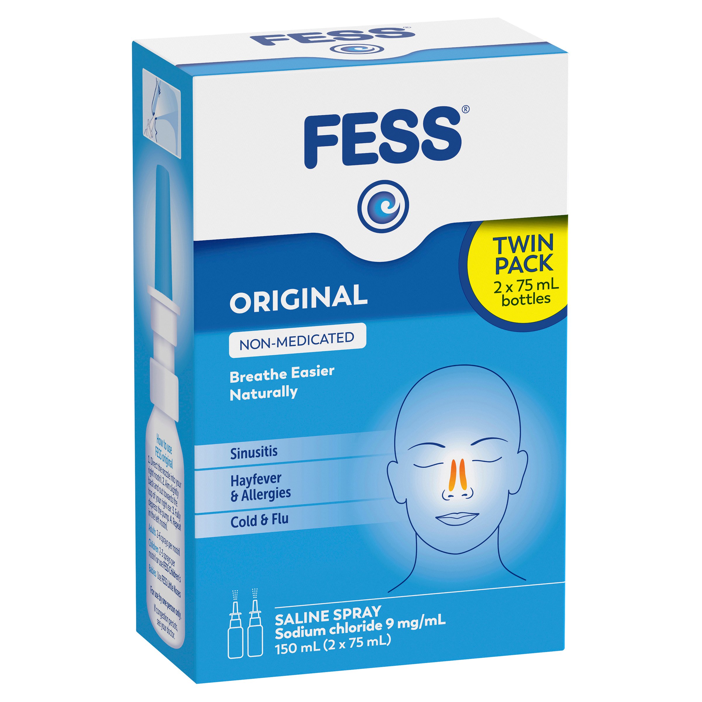 Fess Nasal Spray 75ml - 2 pack - Image 14