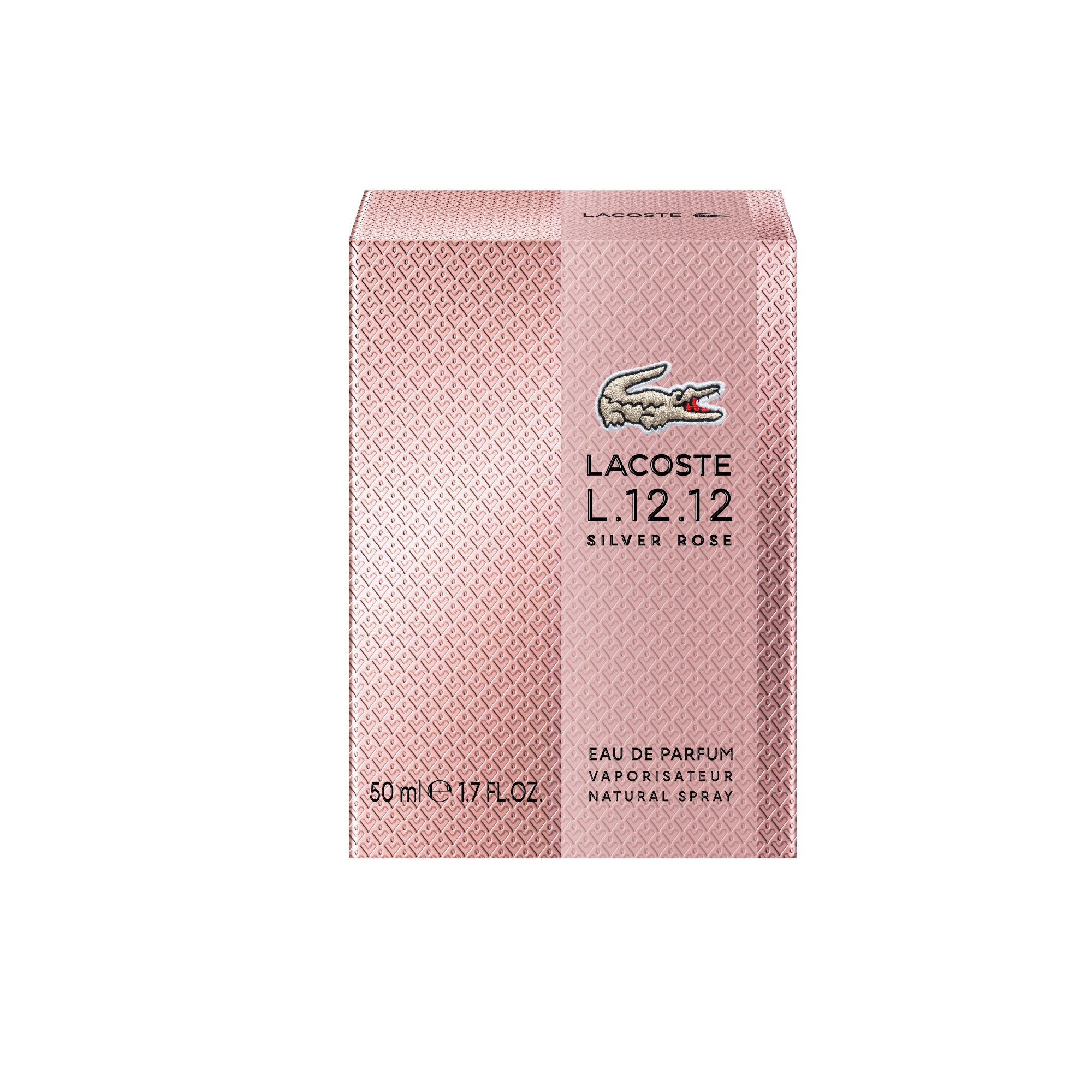 Lacoste L.12.12 Silver Rose EDP Spray 50ml - Image 3