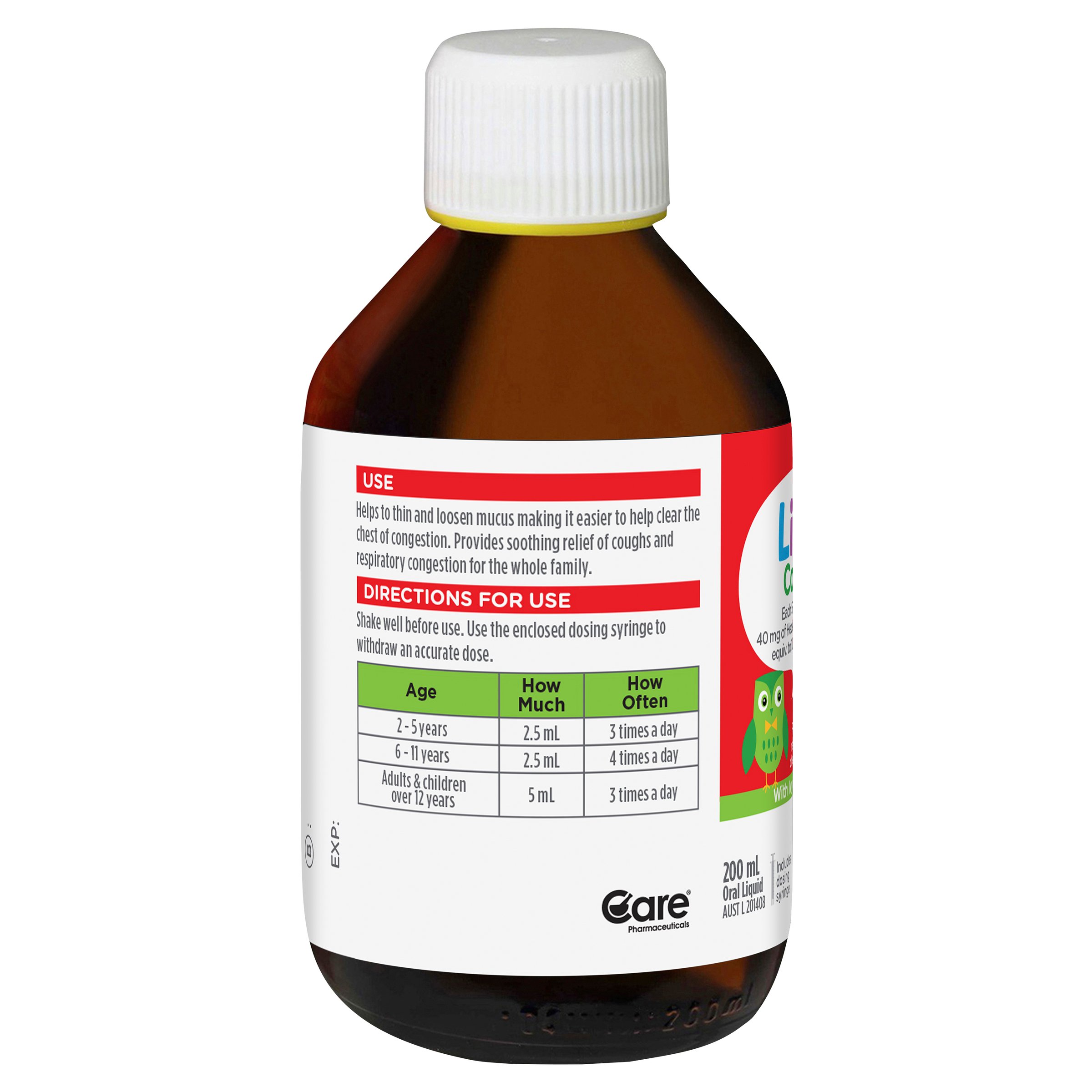 Little Coughs For Coughs & Chesty Congestion Relief 200ml - Image 13