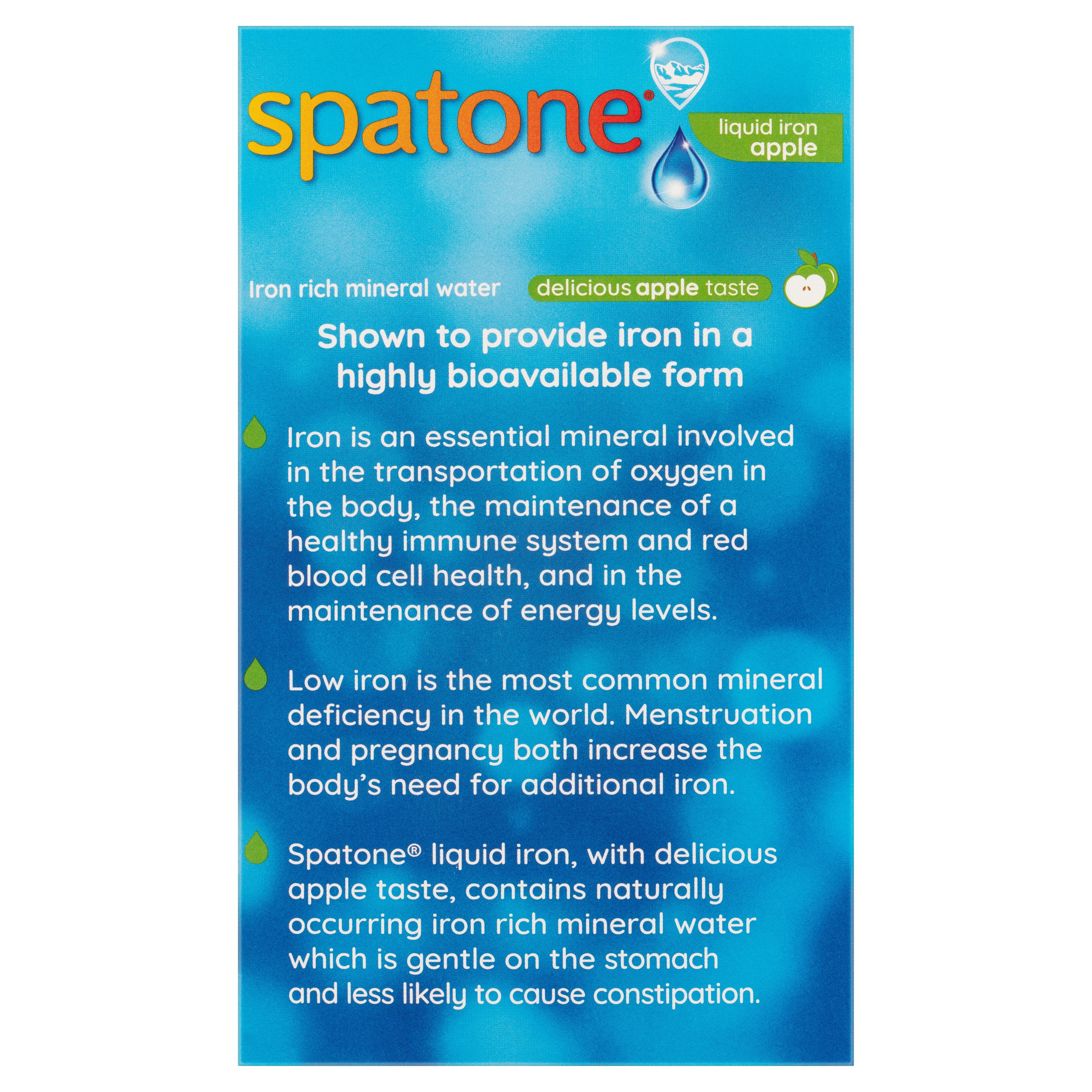 Spatone Liquid Iron Apple 28 sachets - Image 3