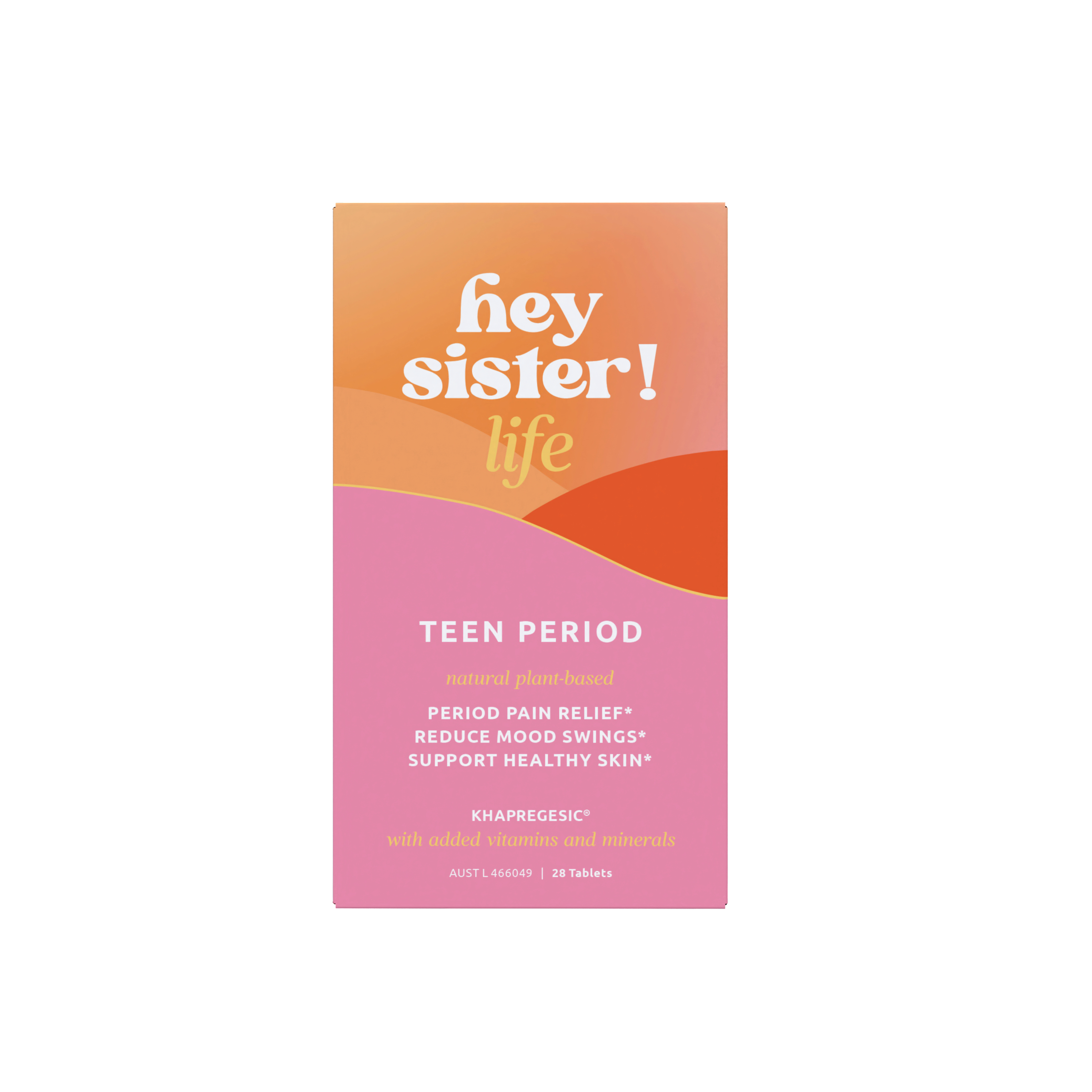 Hey Sister! Life Teen Period Pain 28 tablets - Image 1