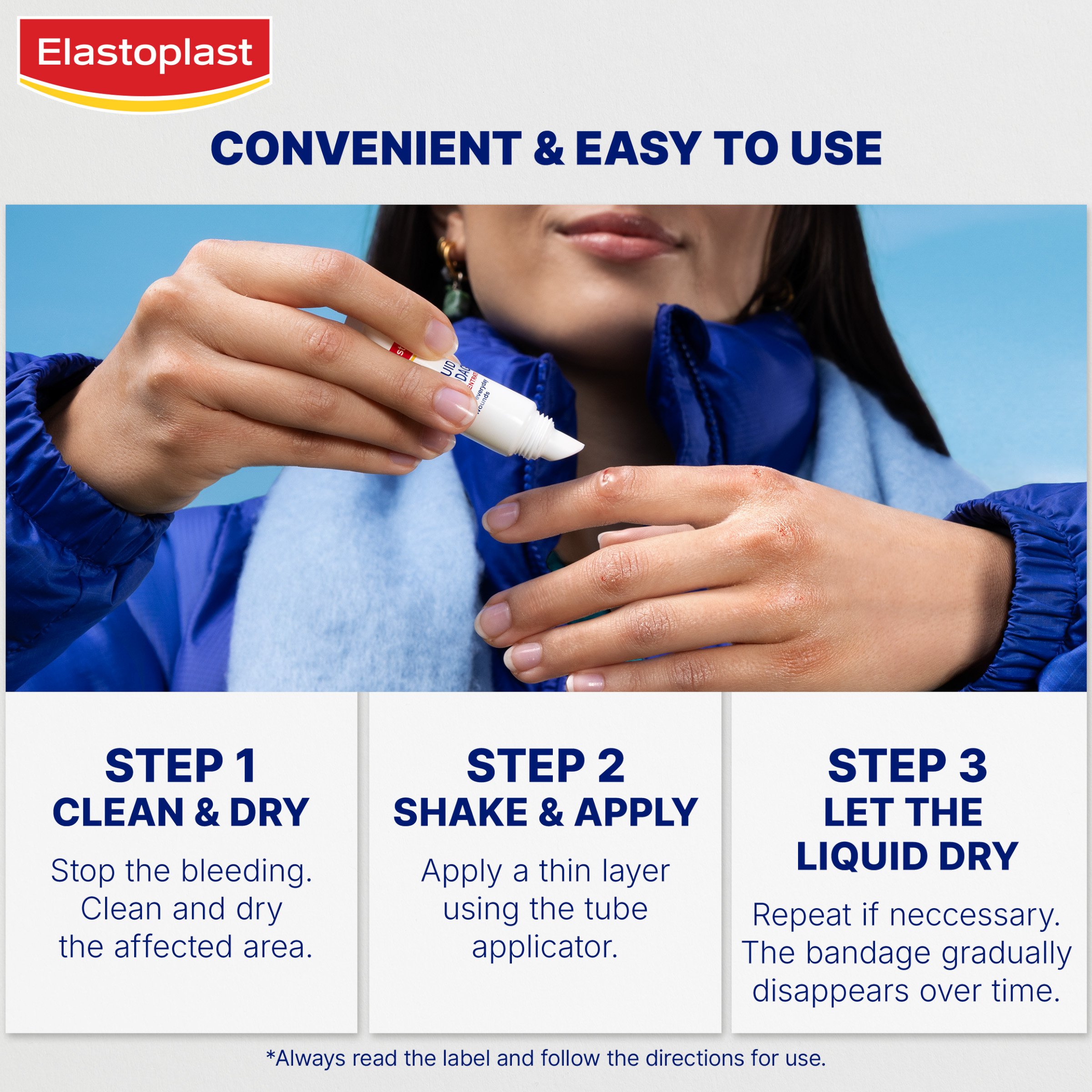 Elastoplast Liquid Bandage 10ml - Image 3