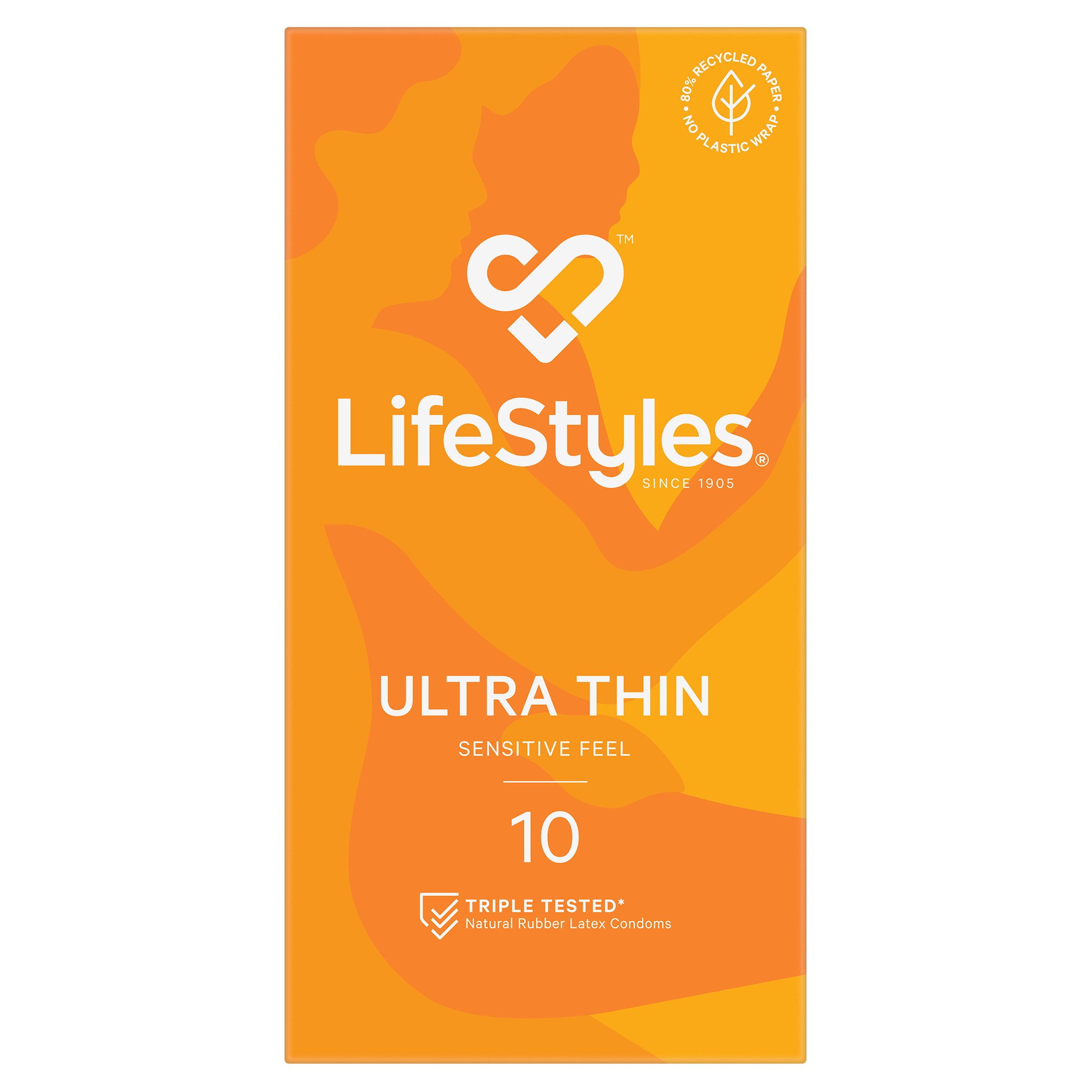 LifeStyles Condoms Ultra Thin 10 pack - Image 1