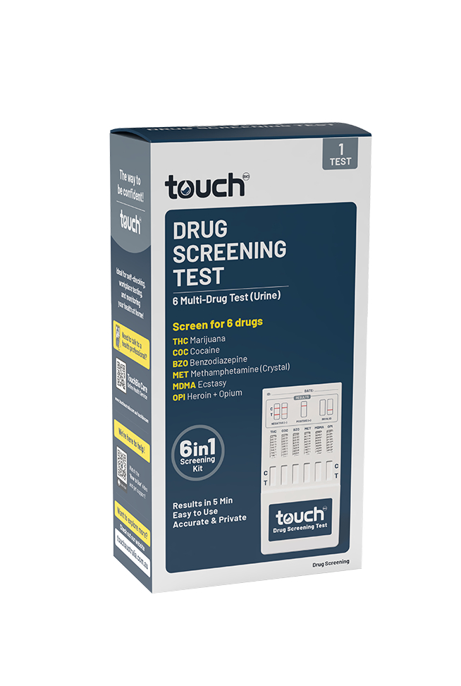 TouchBio 6 Multi-Drug Test (Urine) 1 pack - Image 3