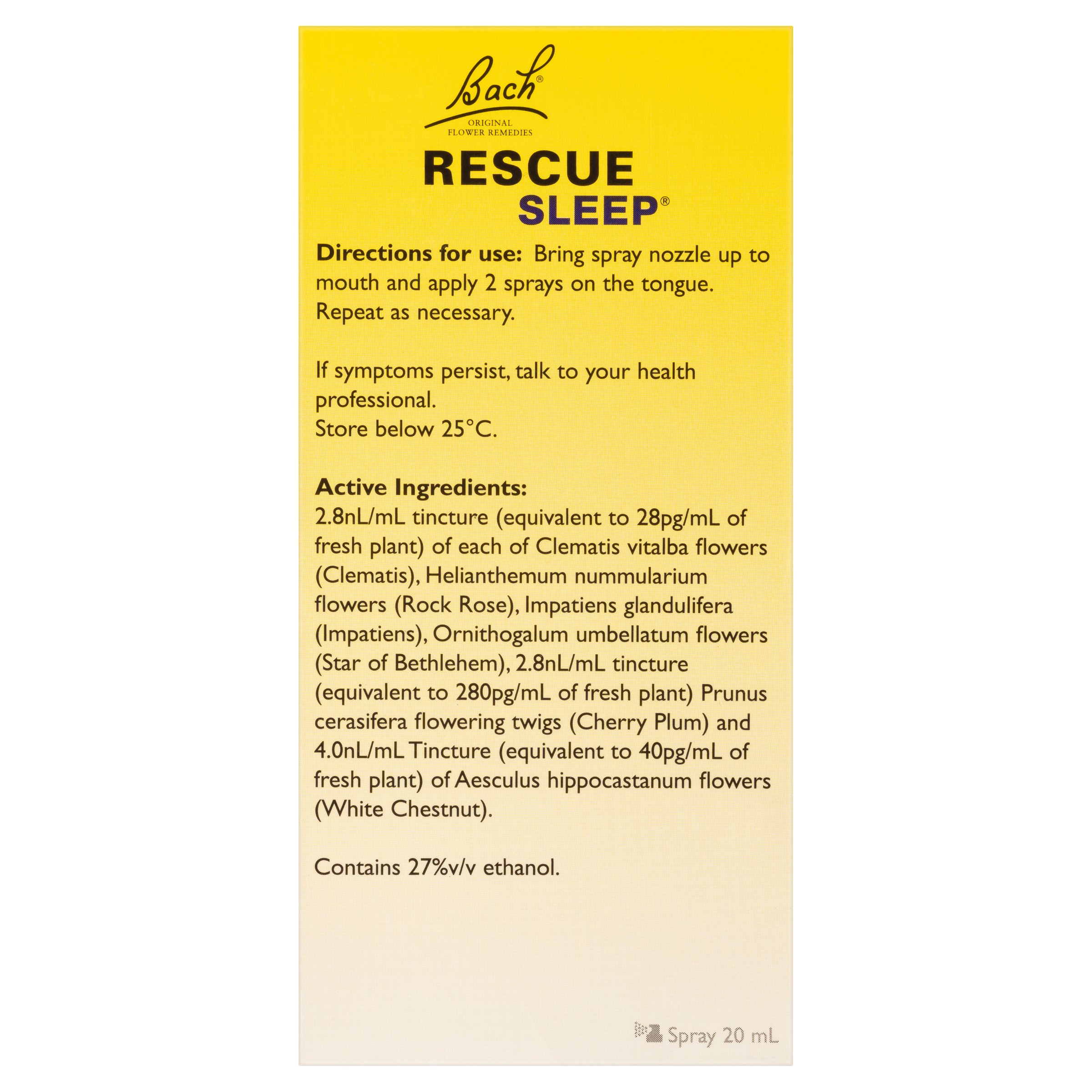 Rescue Remedy Sleep Spray 20ml - Image 2