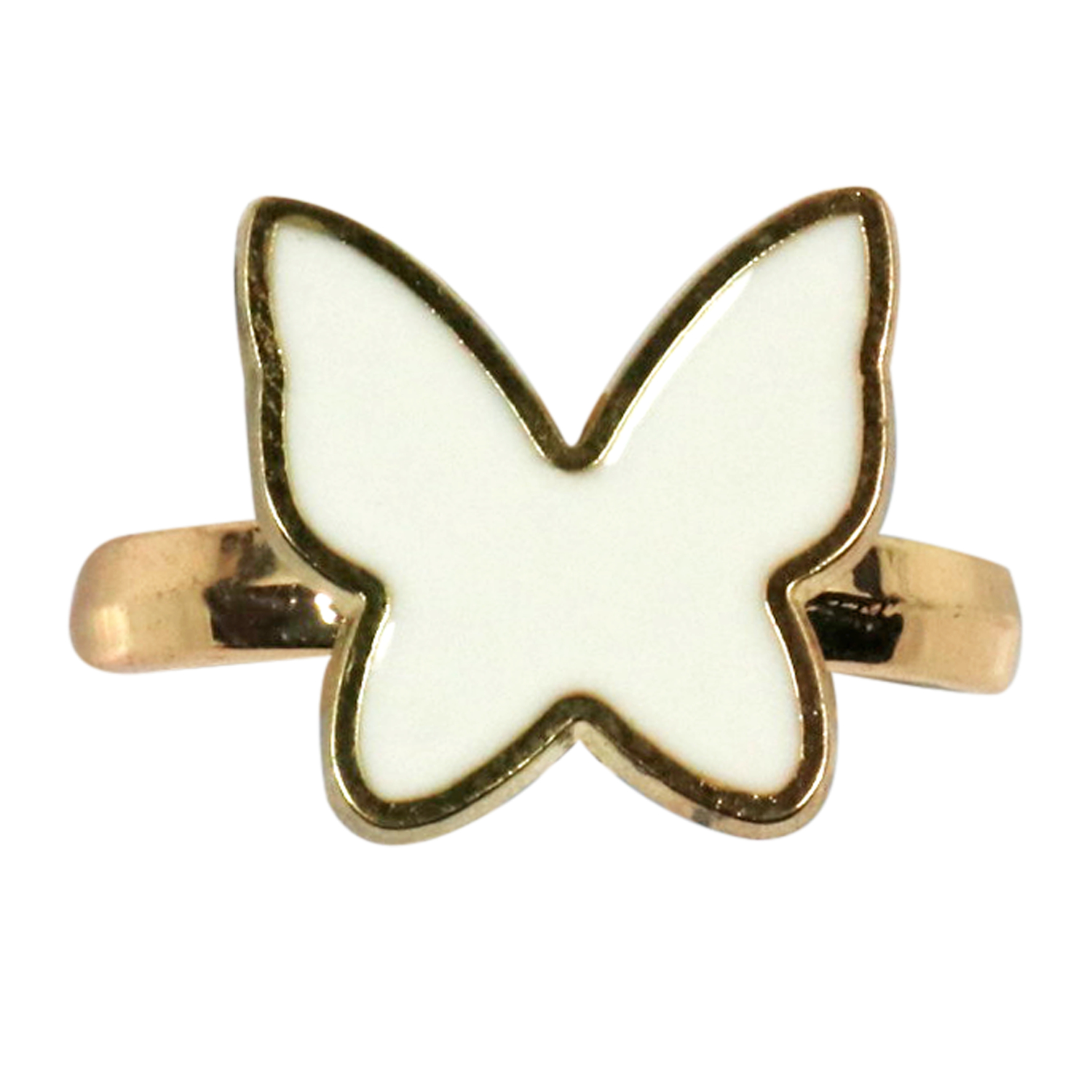 Miki Butterfly Fidget Spinning Ring 1 each