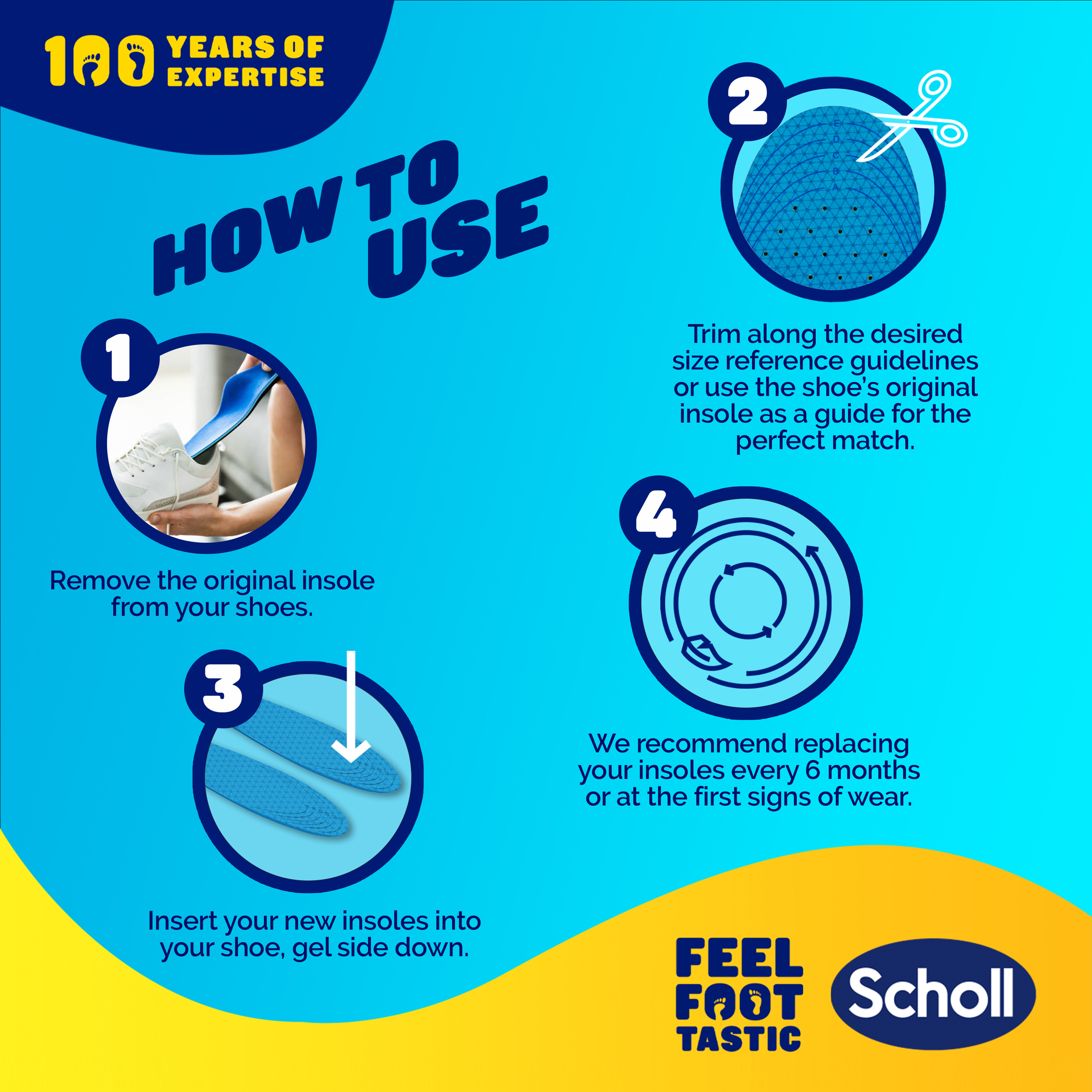 Scholl Gel Activ Insole Casual Small 1 each - Image 5