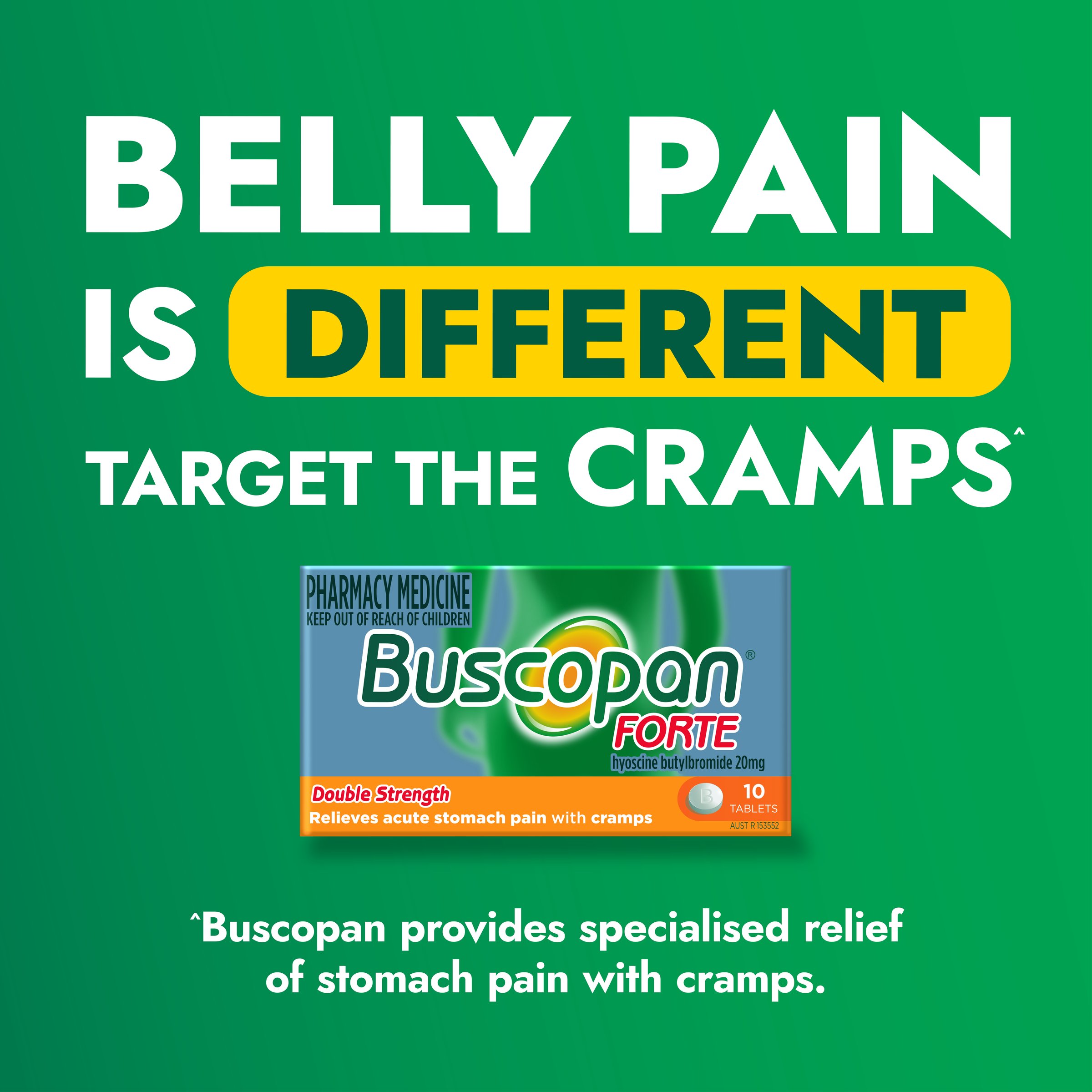 Buscopan Forte 20mg - 10 tablets - Image 6