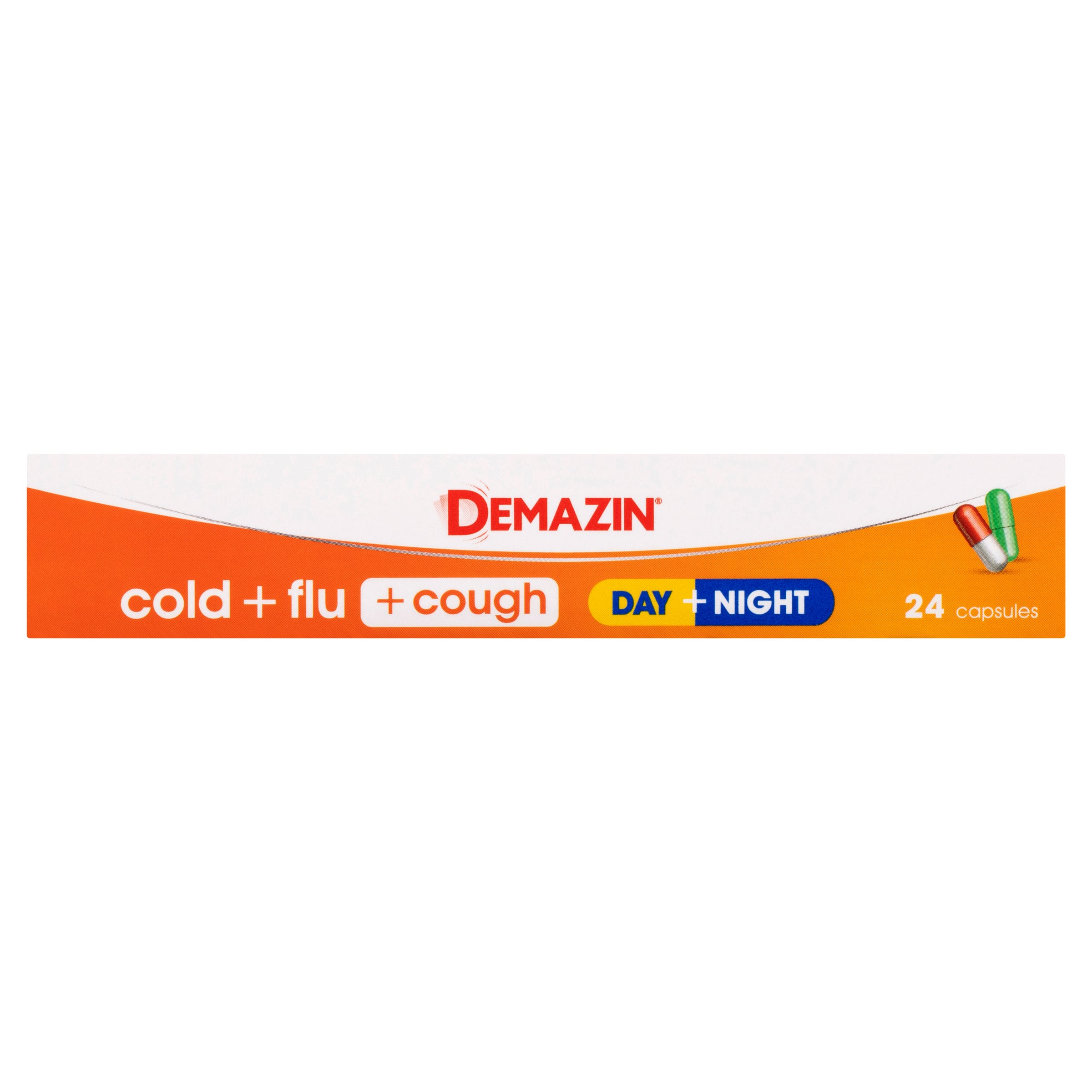 Demazin Cold & Flu + Cough Day/Night 24 capsules - Image 4
