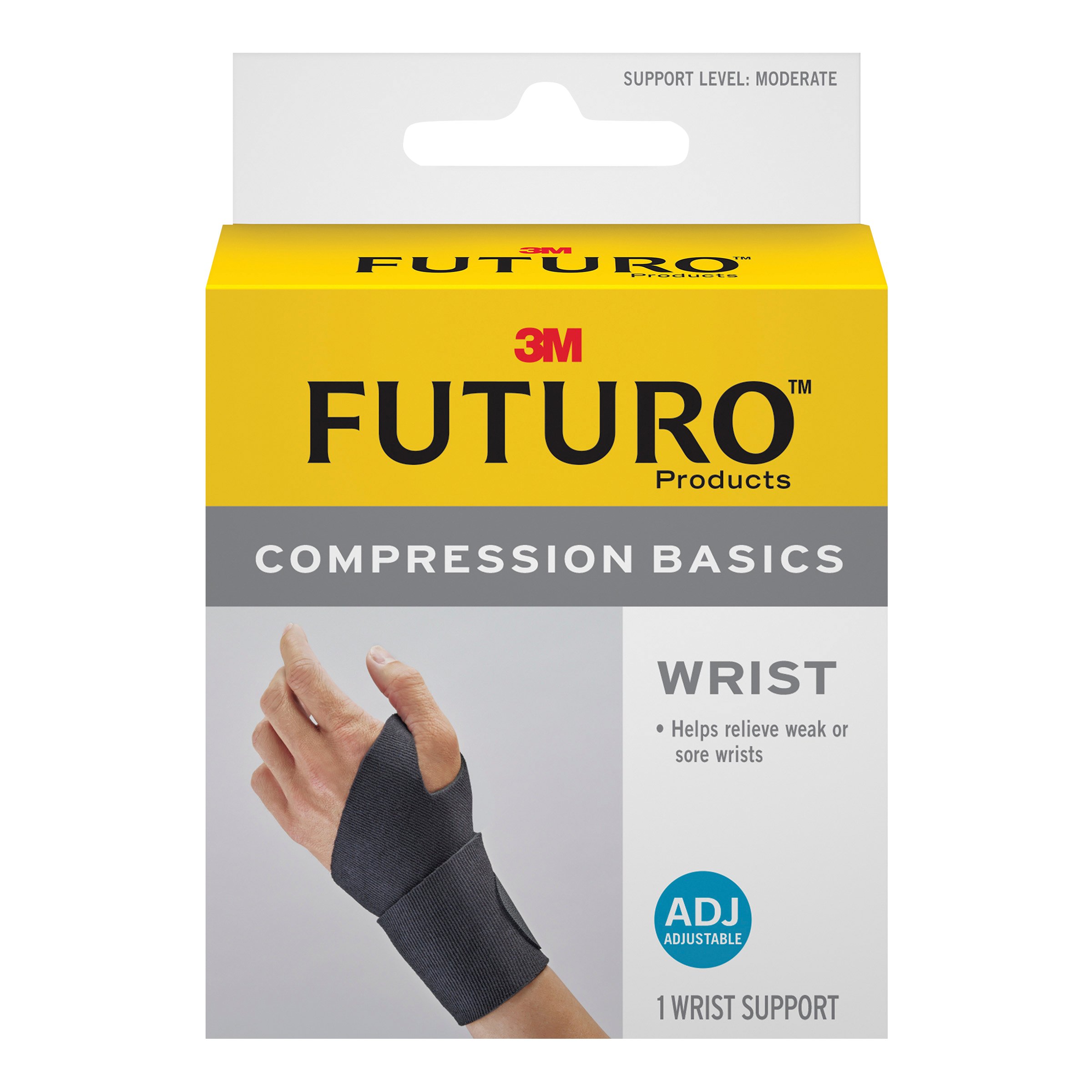 Futuro Compression Basics Elastic Adjustable Wrist Support 1 each - Image 2