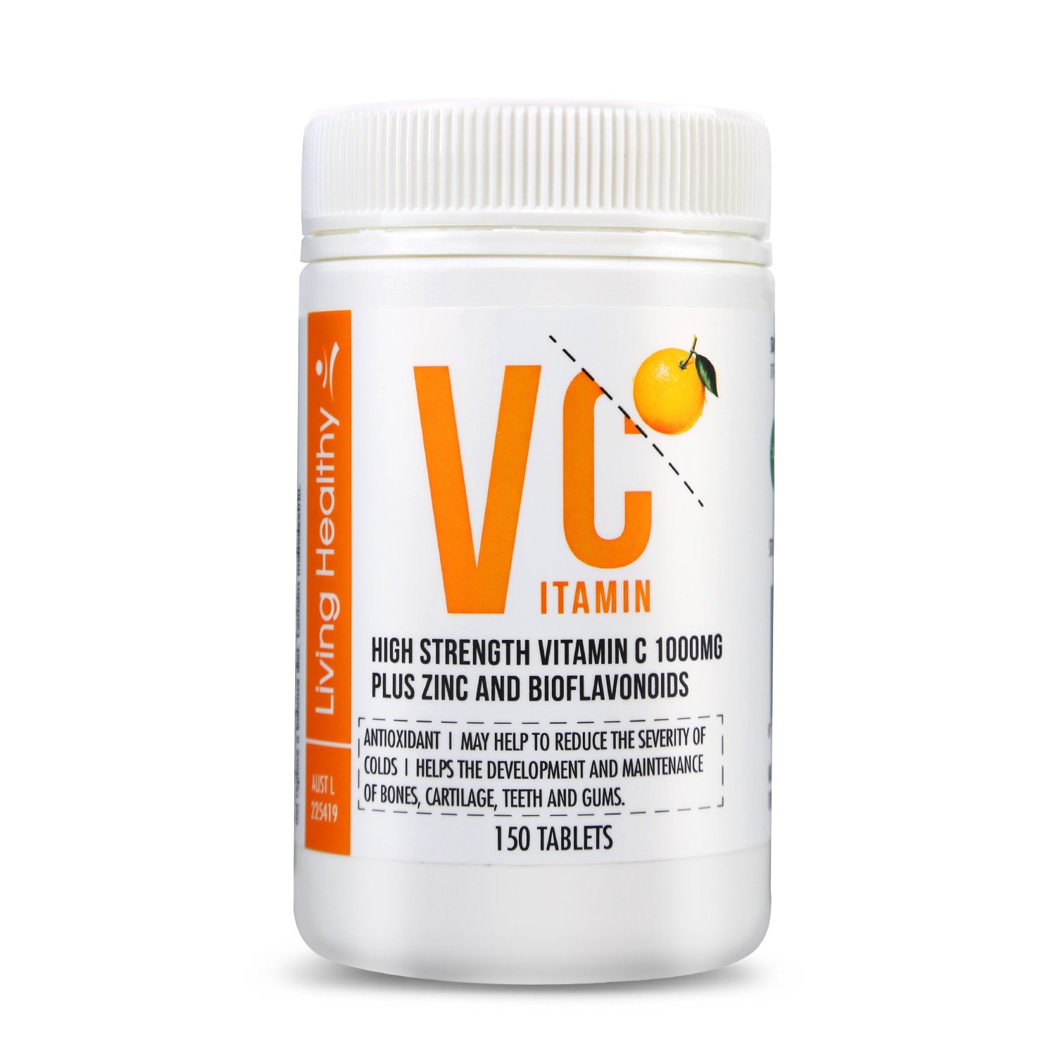 Living Healthy Vitamin C 1000mg - 150 tablets