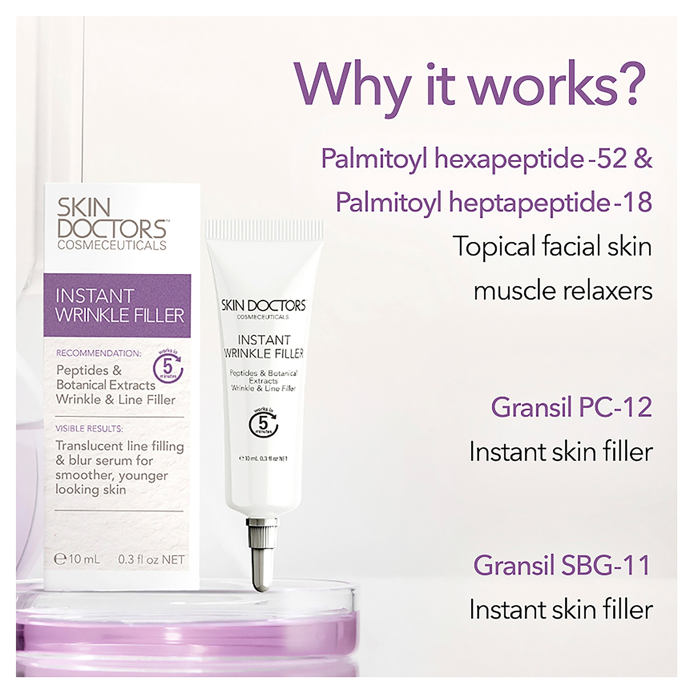 Skin Doctors Instant Wrinkle Filler 10ml - Image 6