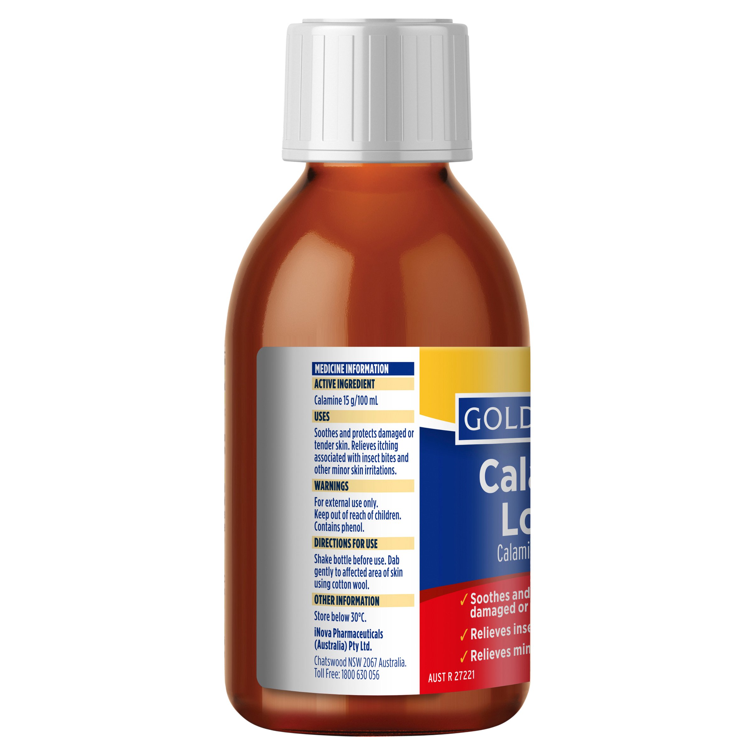 Gold Cross Calamine Lotion 200ml - Image 2