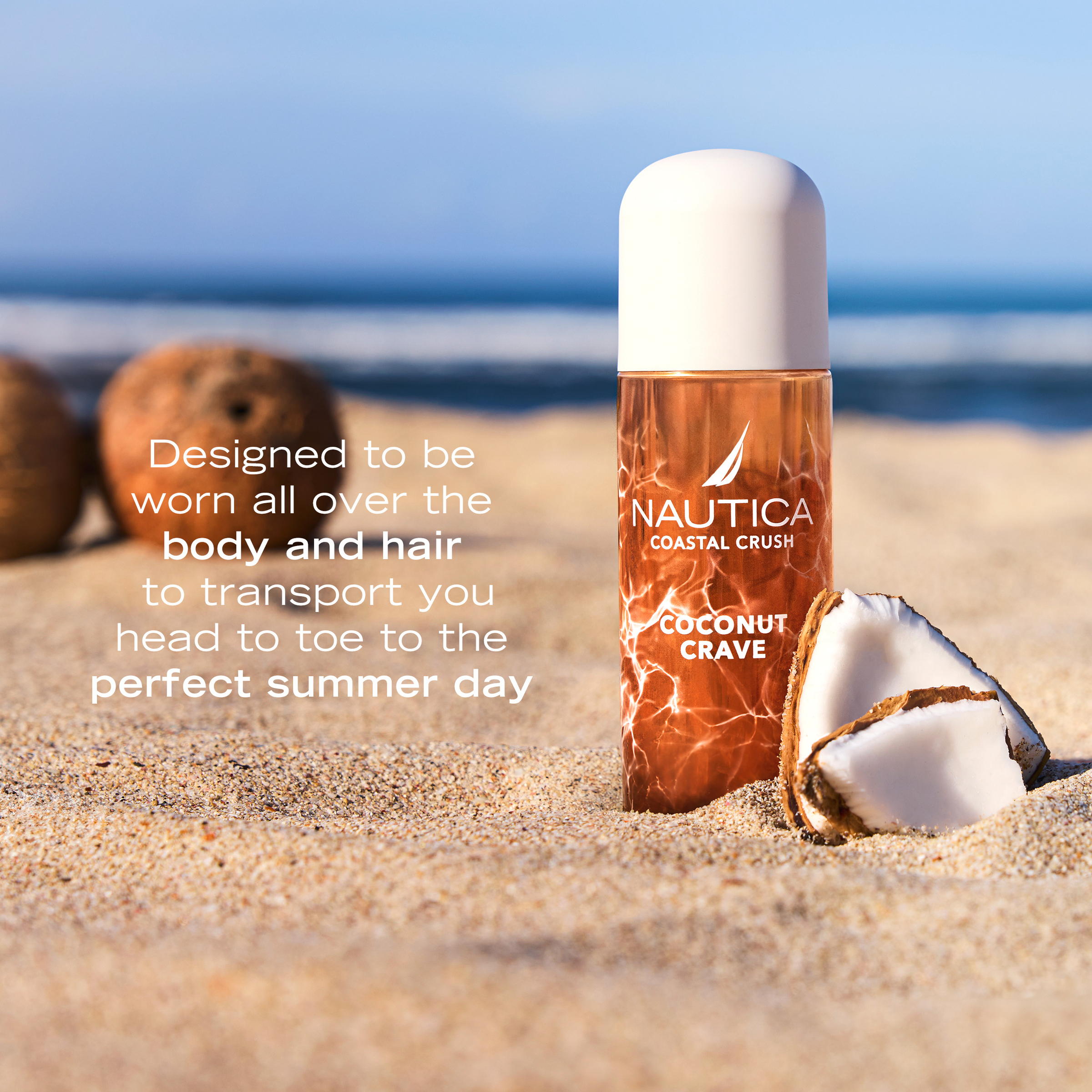 Nautica Coastal Crush Coconut Crave Body Mist 236ml - Image 3