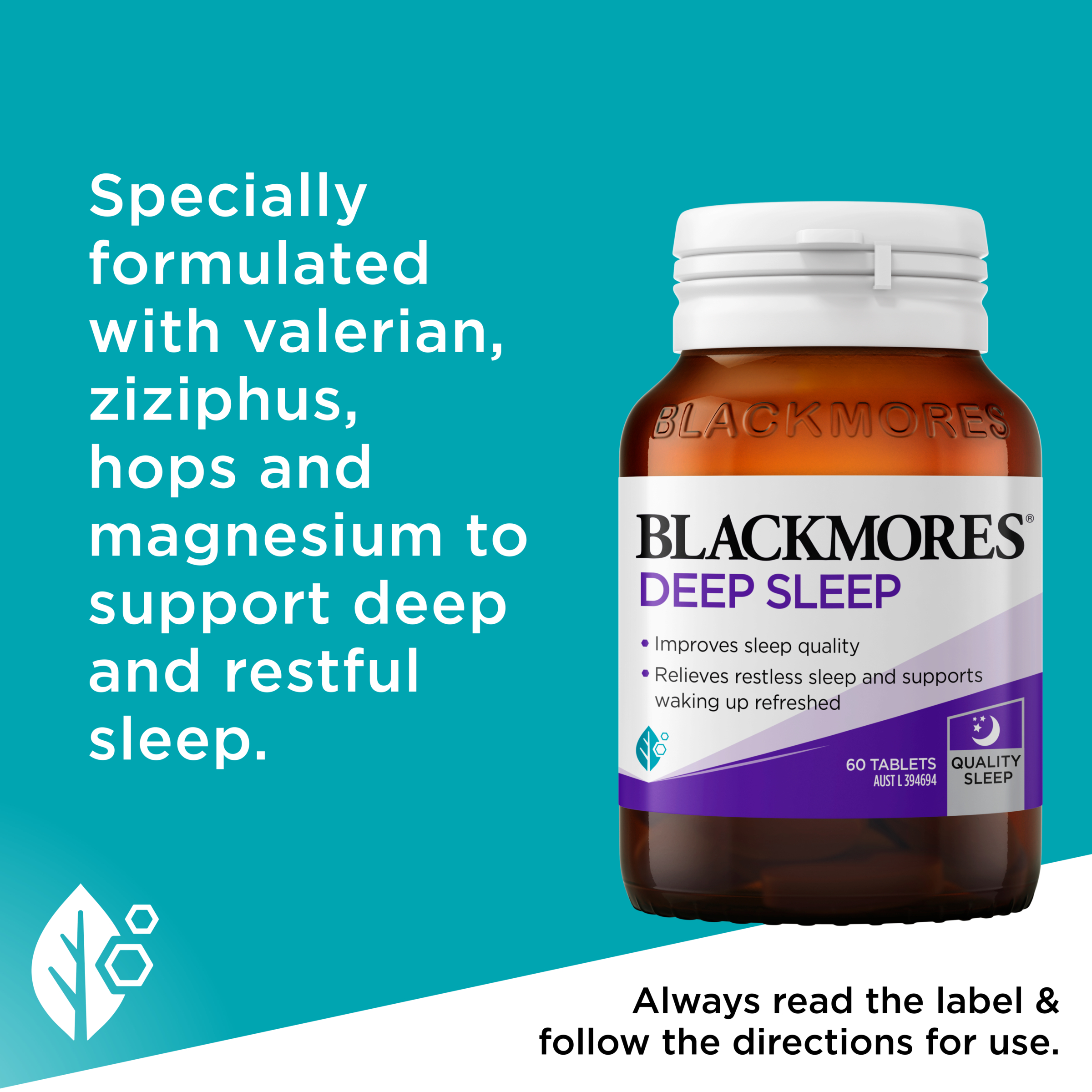 Blackmores Deep Sleep 60 tablets - Image 7
