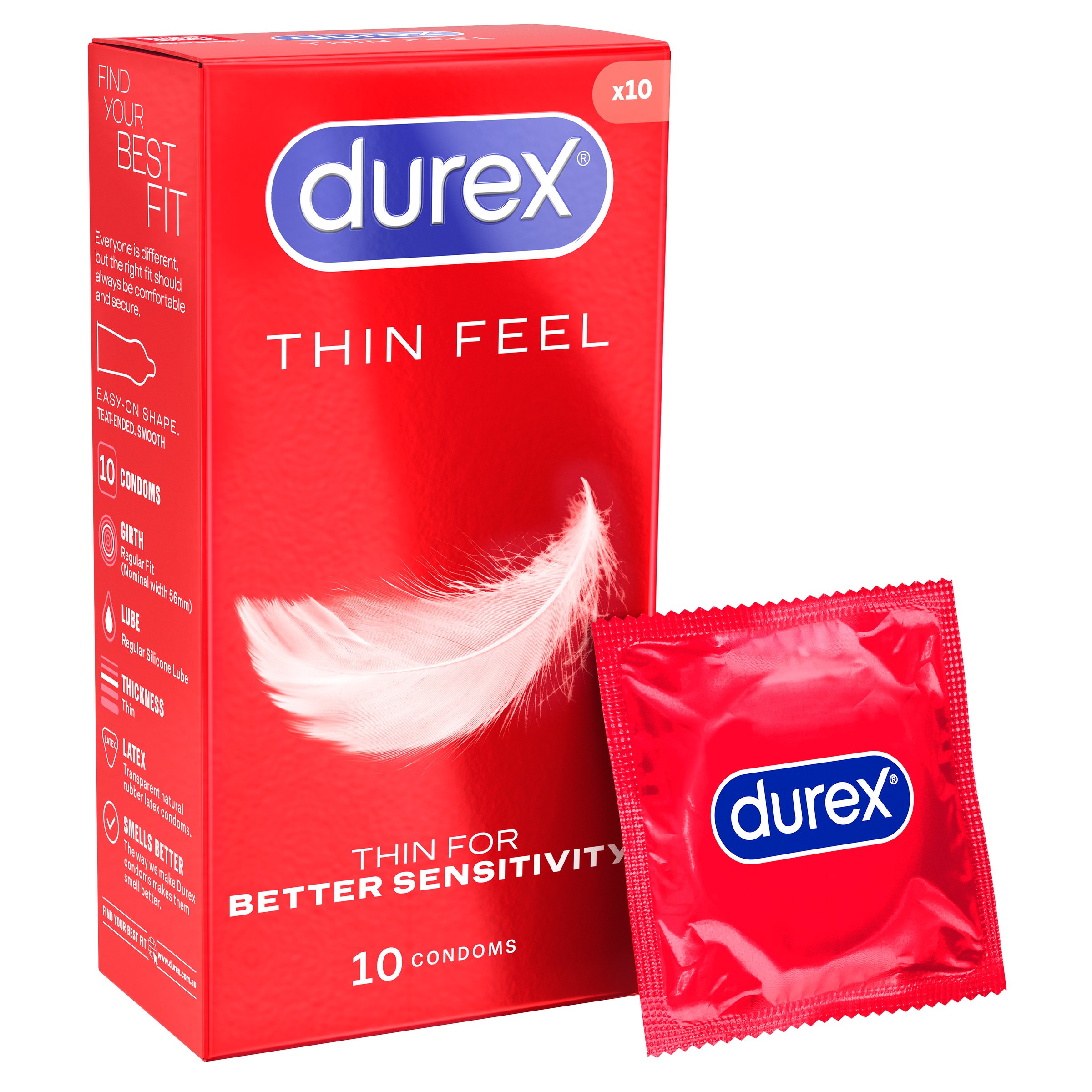 Durex Thin Feel Condoms 10 pack - Image 9