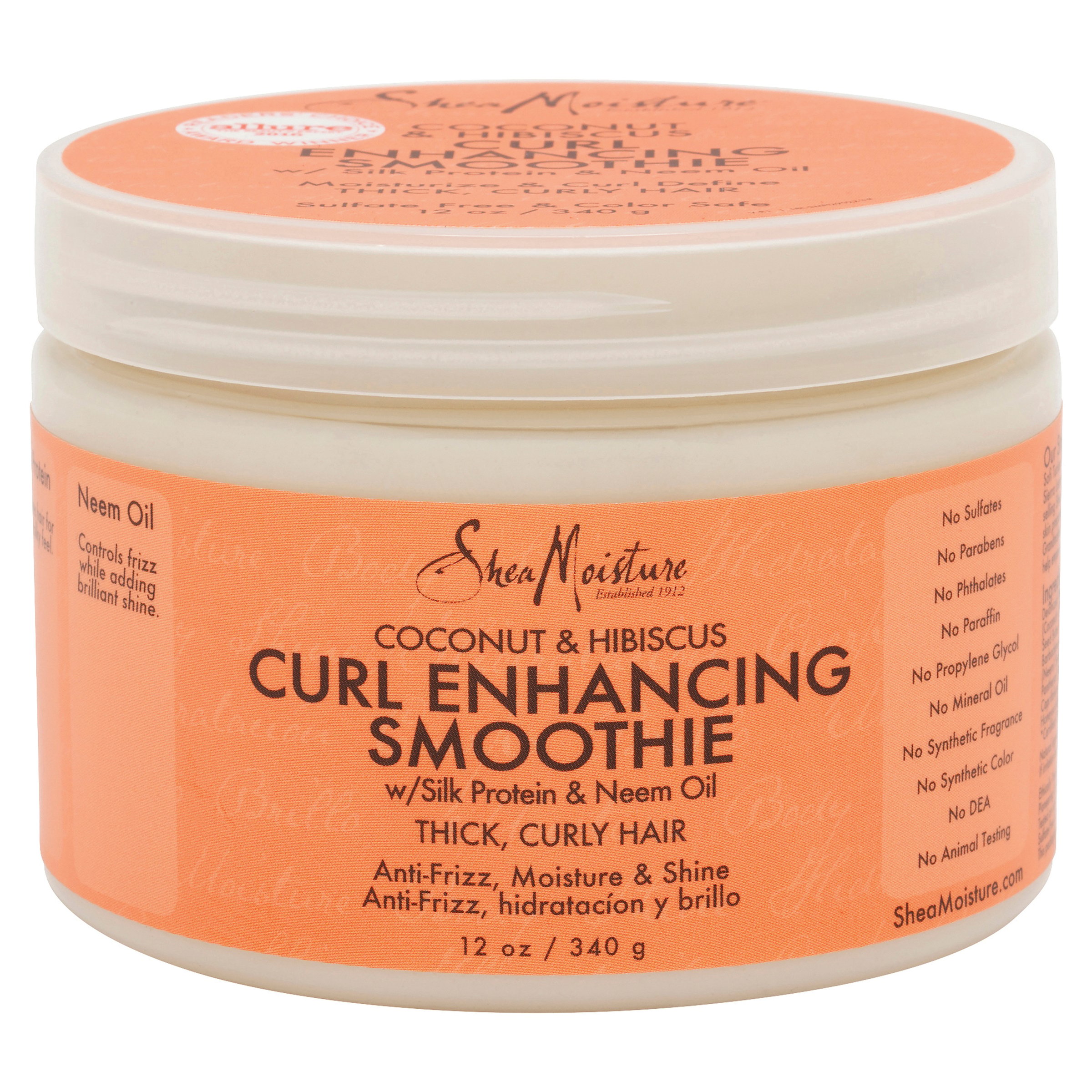 SheaMoisture Coconut & Hibiscus Curl Enhancing Smoothie 340ml - Image 1