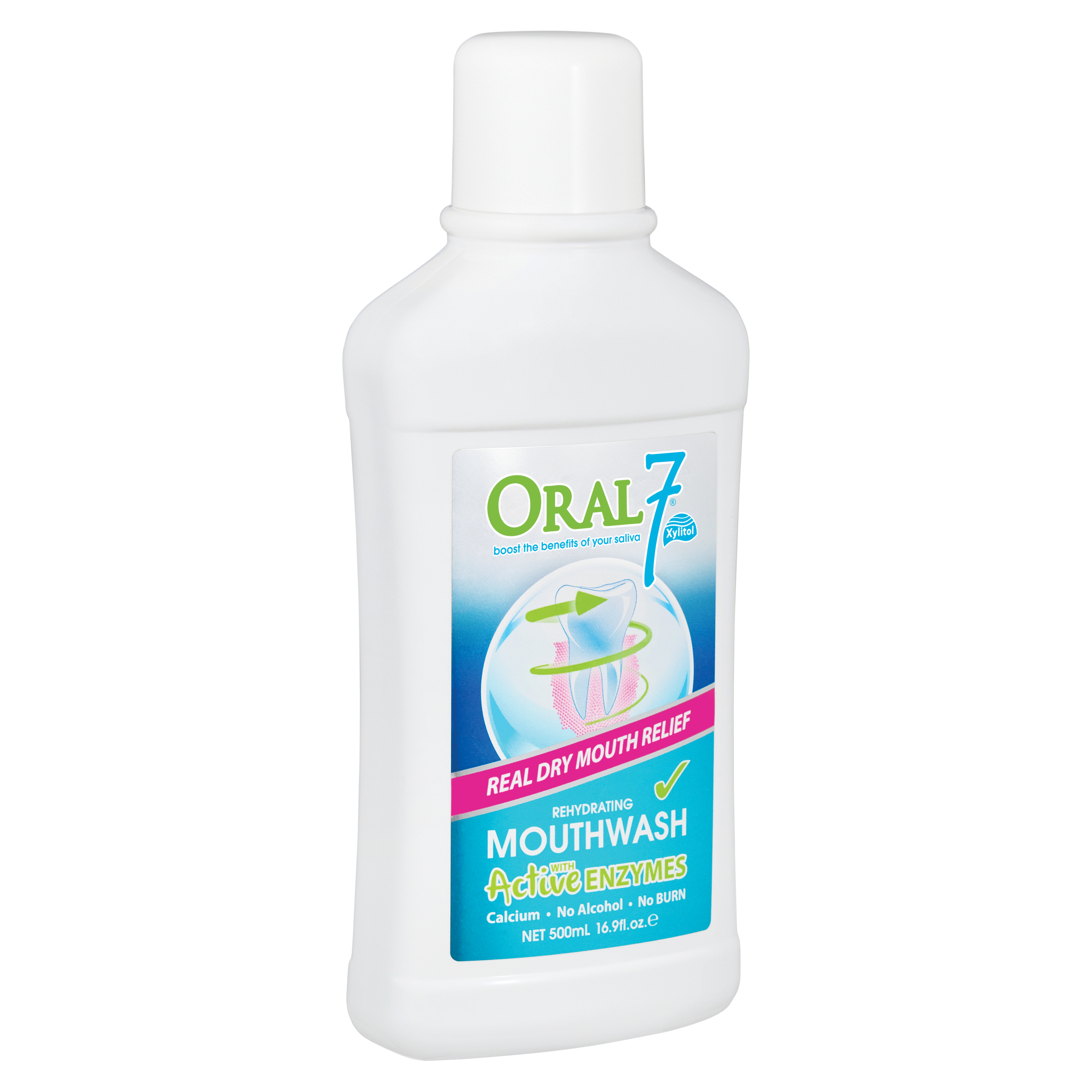 Oral7 Dry Mouth Mouthwash 500ml - Image 4