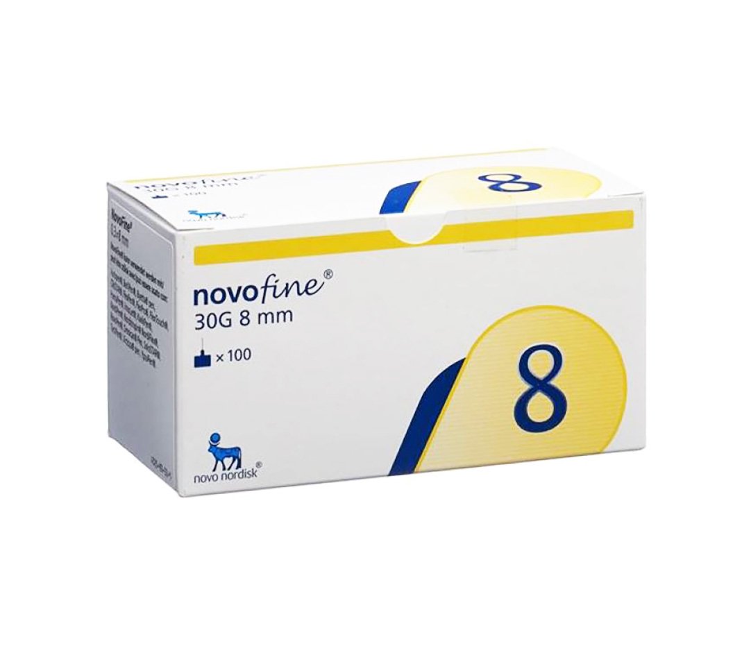 NovoFine Pen Needle 30G x 8mm 100