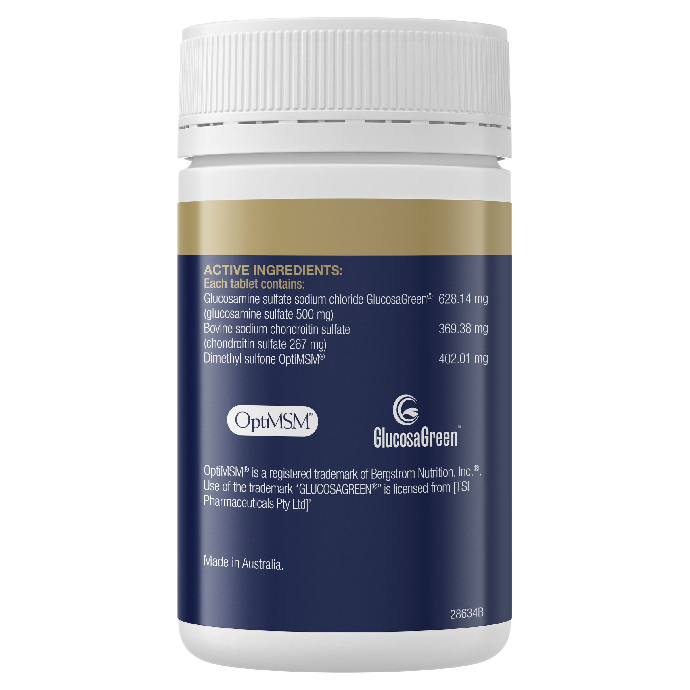 BioCeuticals ChondroPlex 120 tablets - Image 2