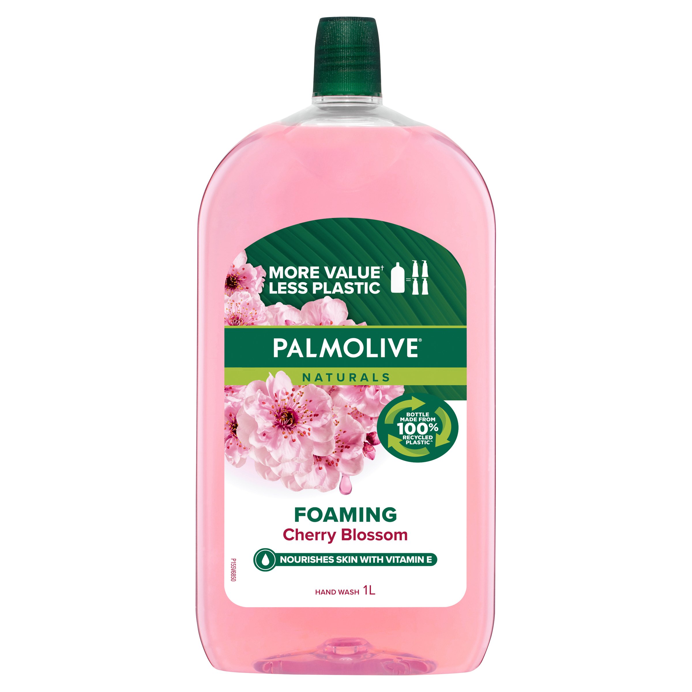 Palmolive Naturals Liquid Handwash Foam Cherry Blossom 1l - Image 1