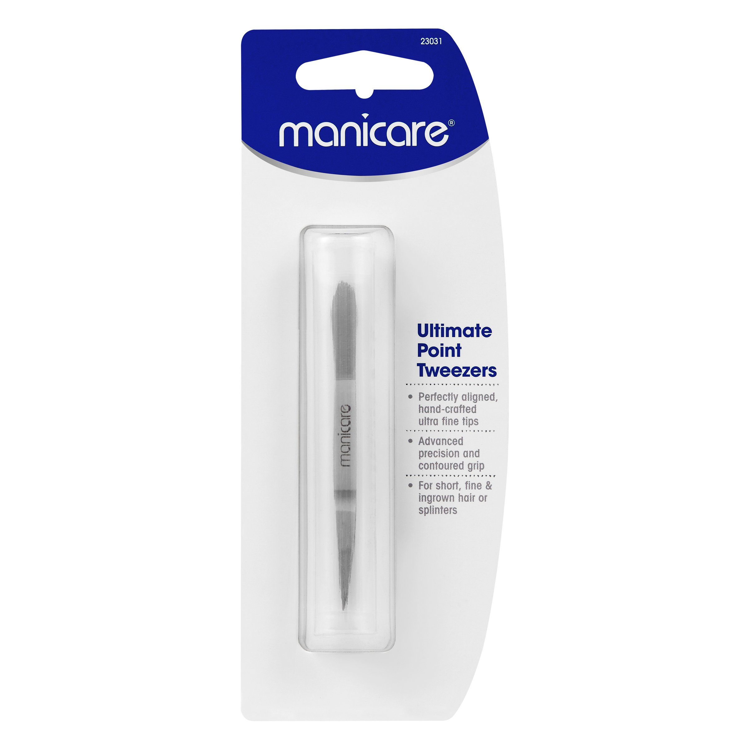 Manicare Ultra Point Tweezers 1 each - Image 1