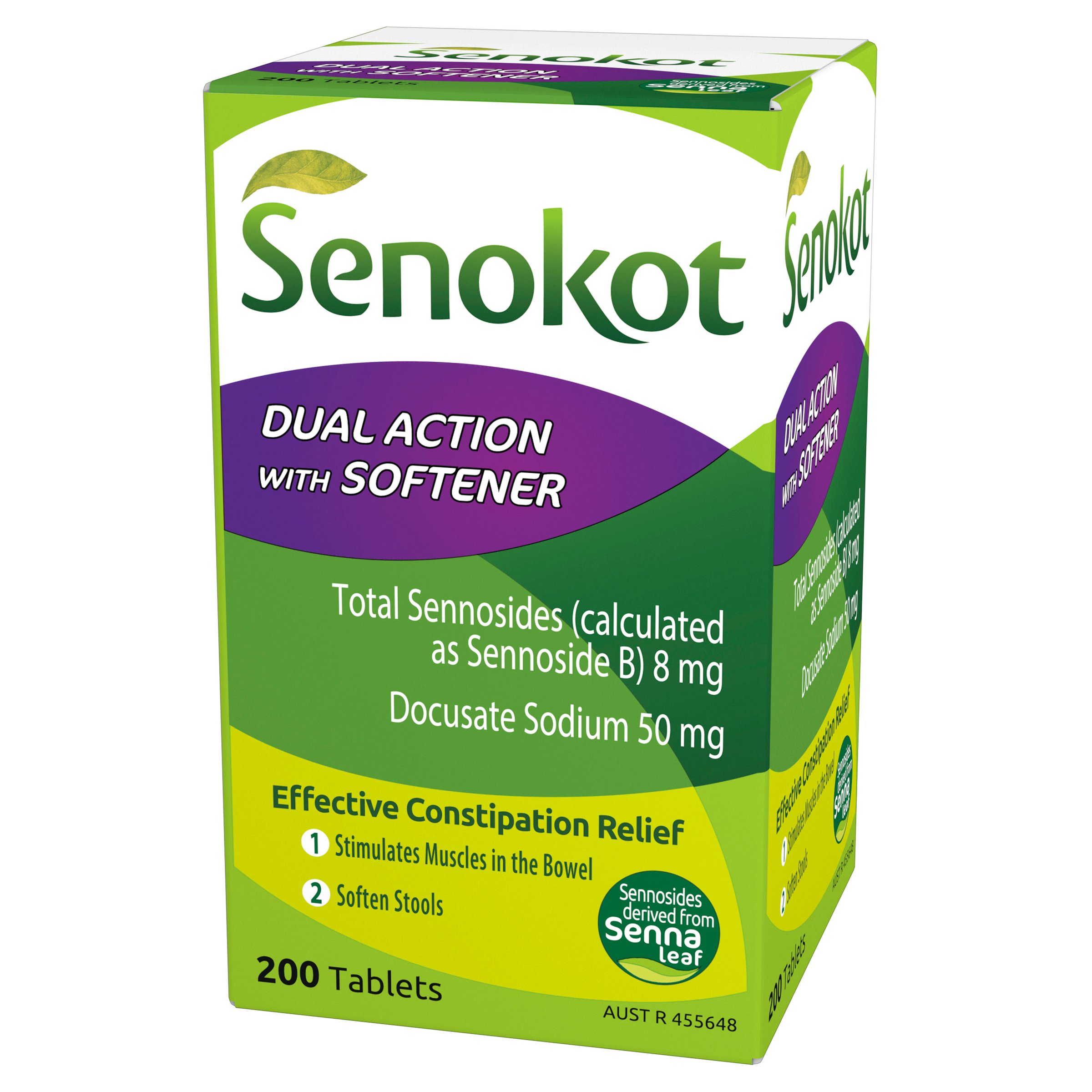 Senokot Dual Action Tablets 200 tablets - Image 11