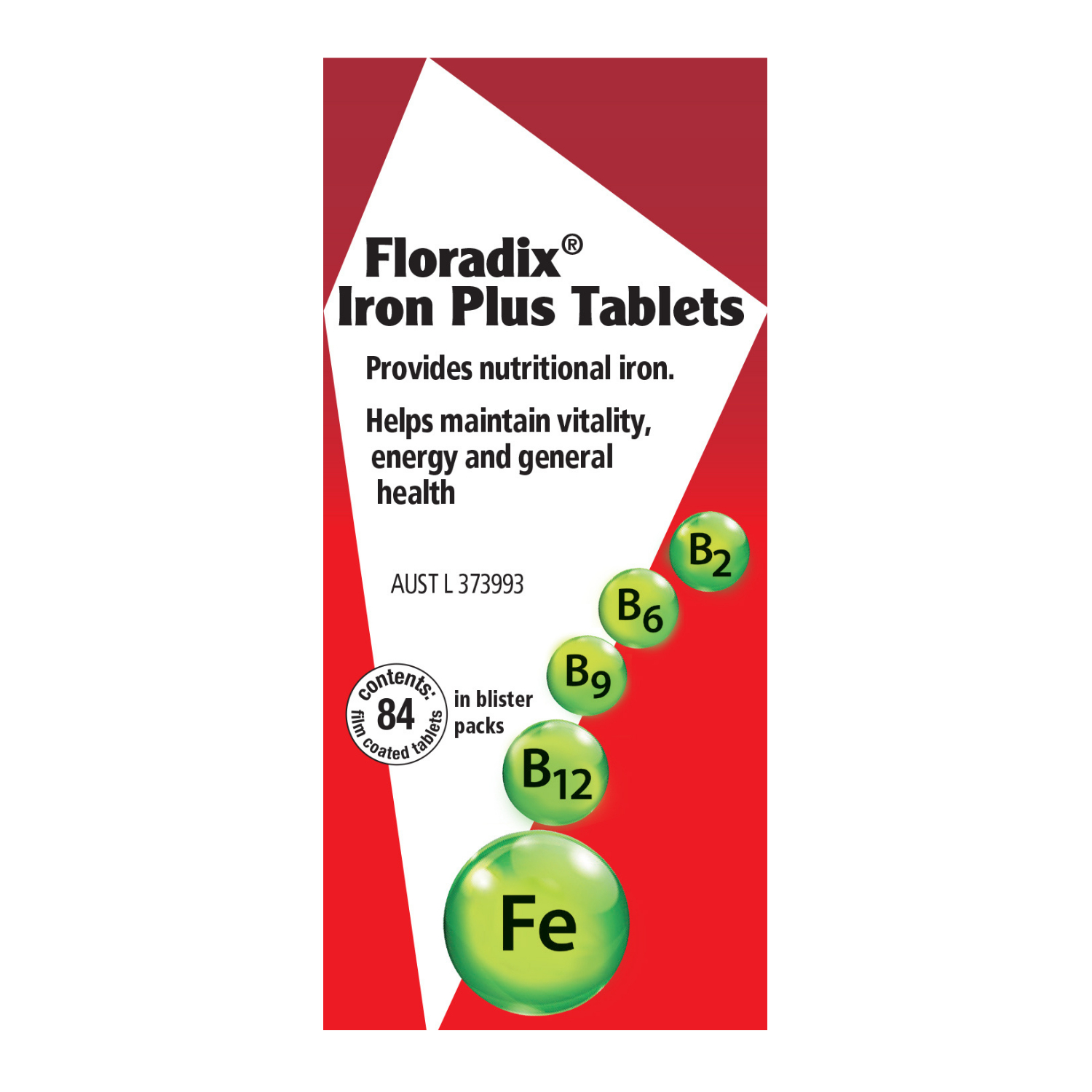 Floradix Iron Plus 84 tablets