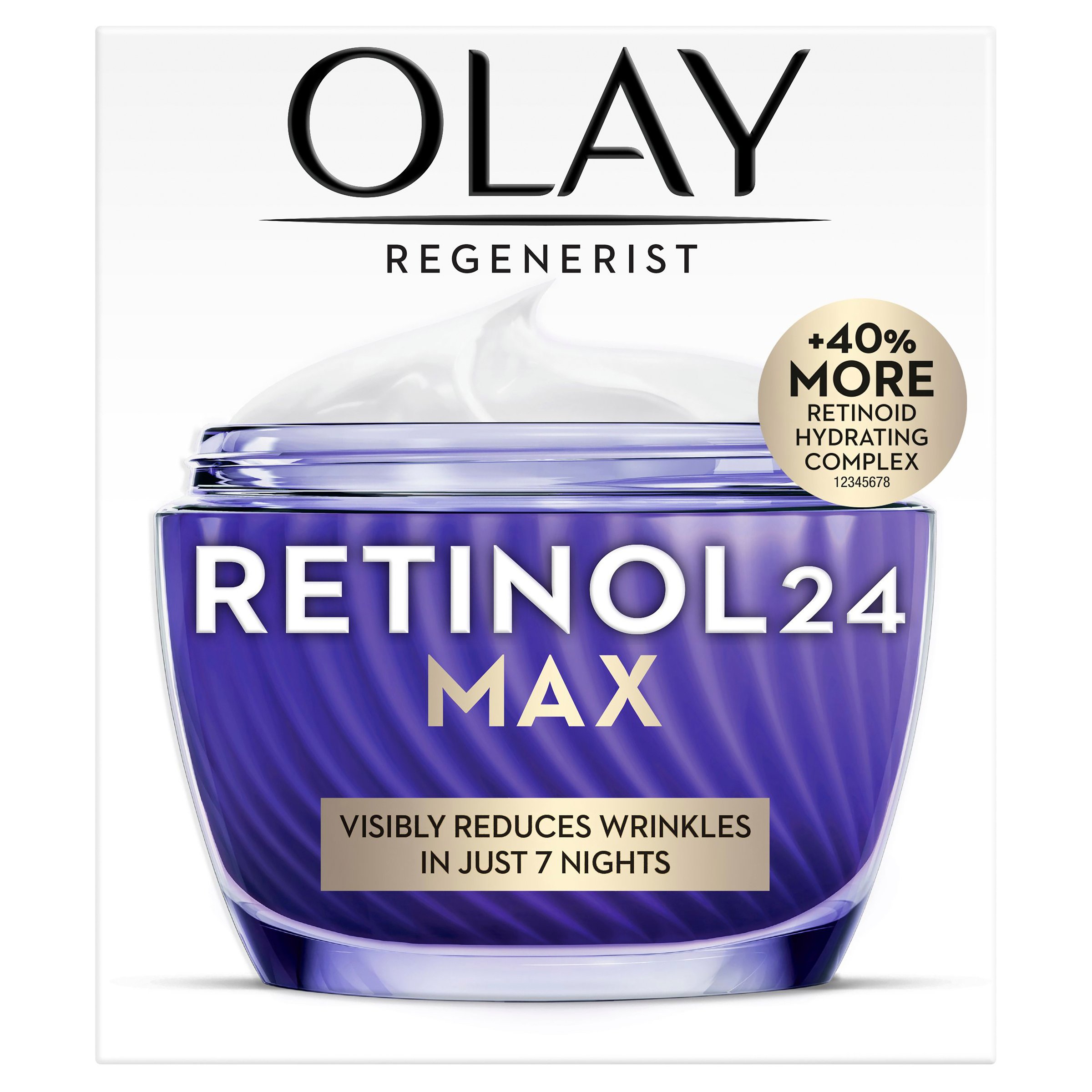 Olay Regenerist Retinol 24 Max Cream 50g - Image 7