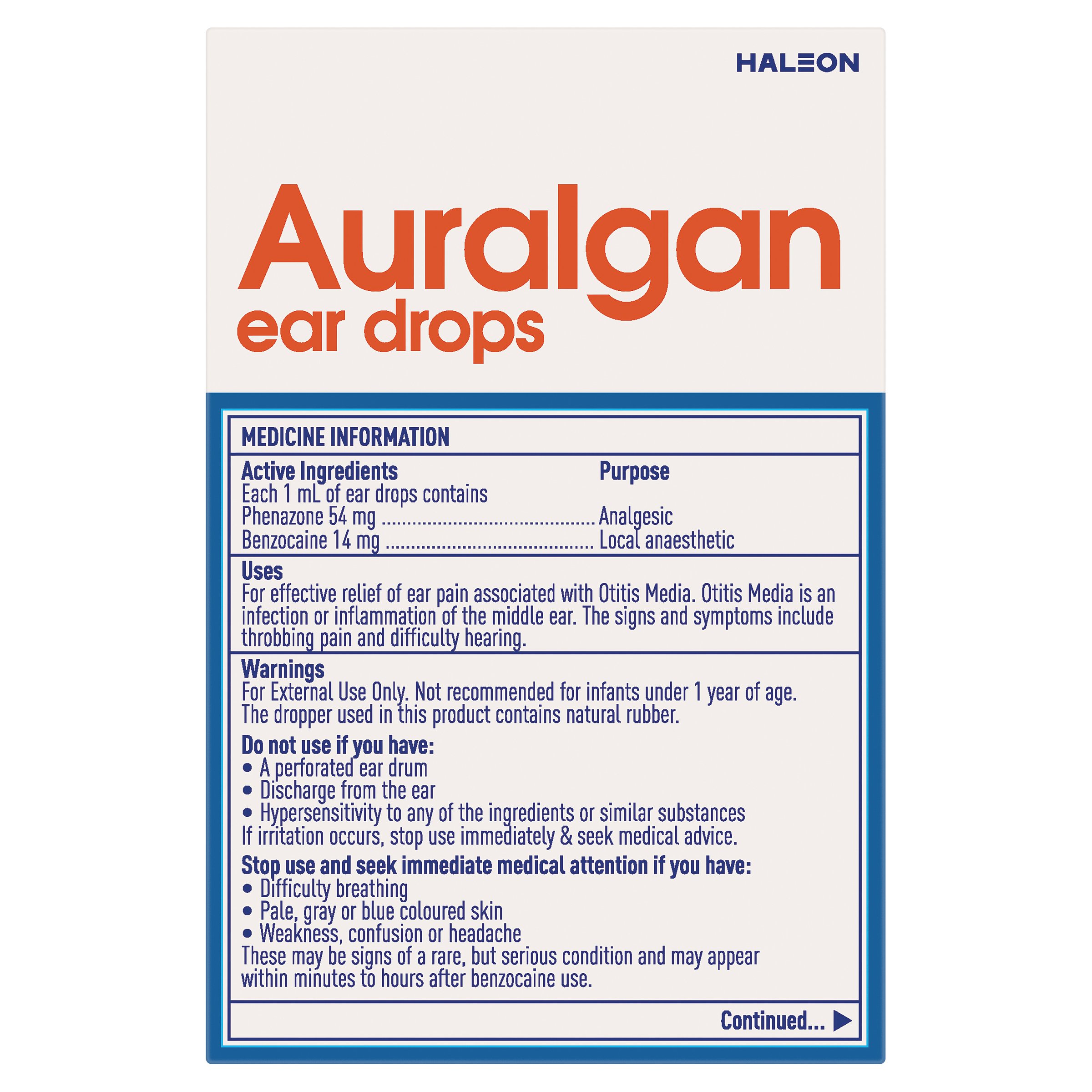 Auralgan Ear-Drops 15ml - Image 2