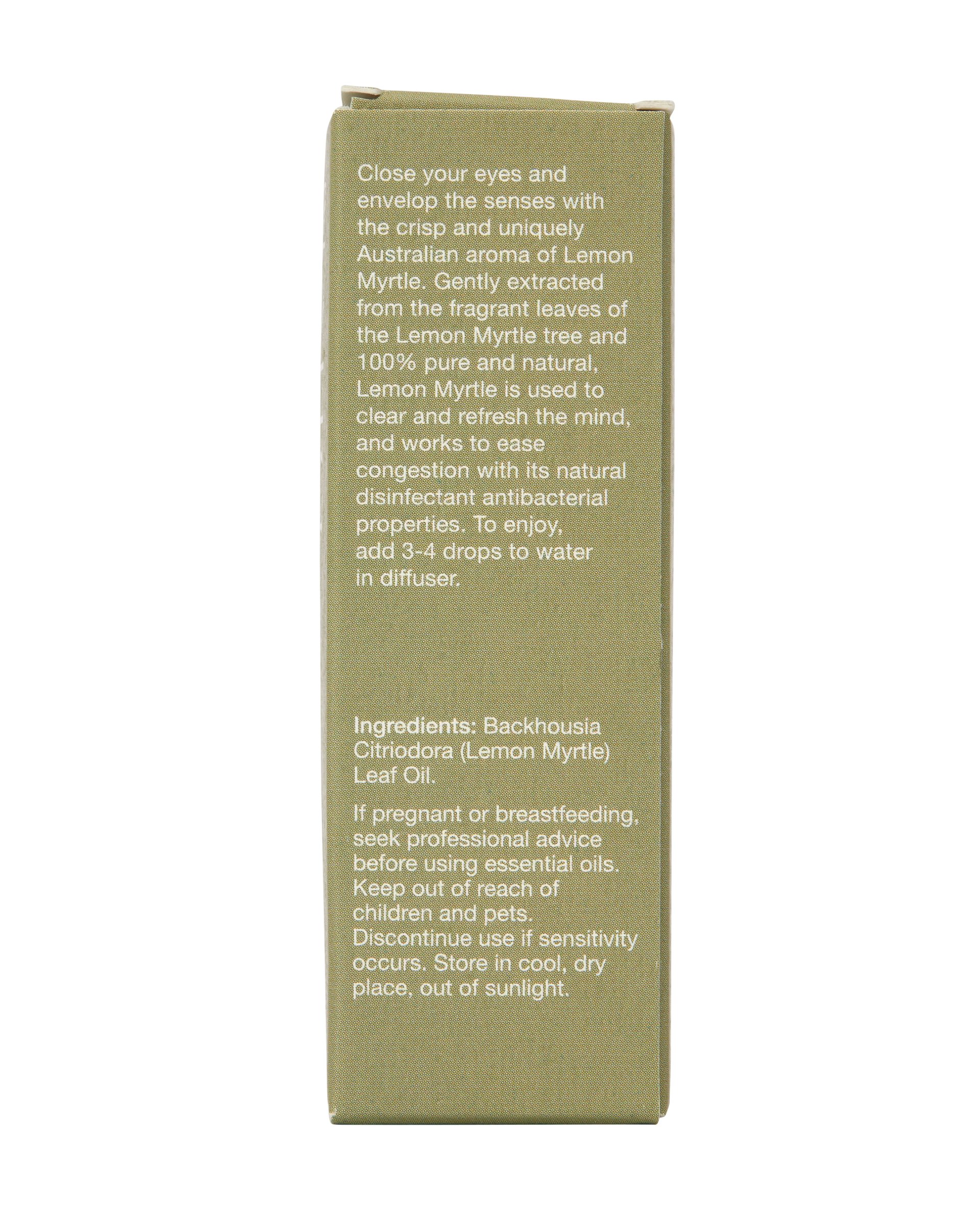 Natio Australiana Pure Essential Oil - Lemon Myrtle 10ml - Image 5