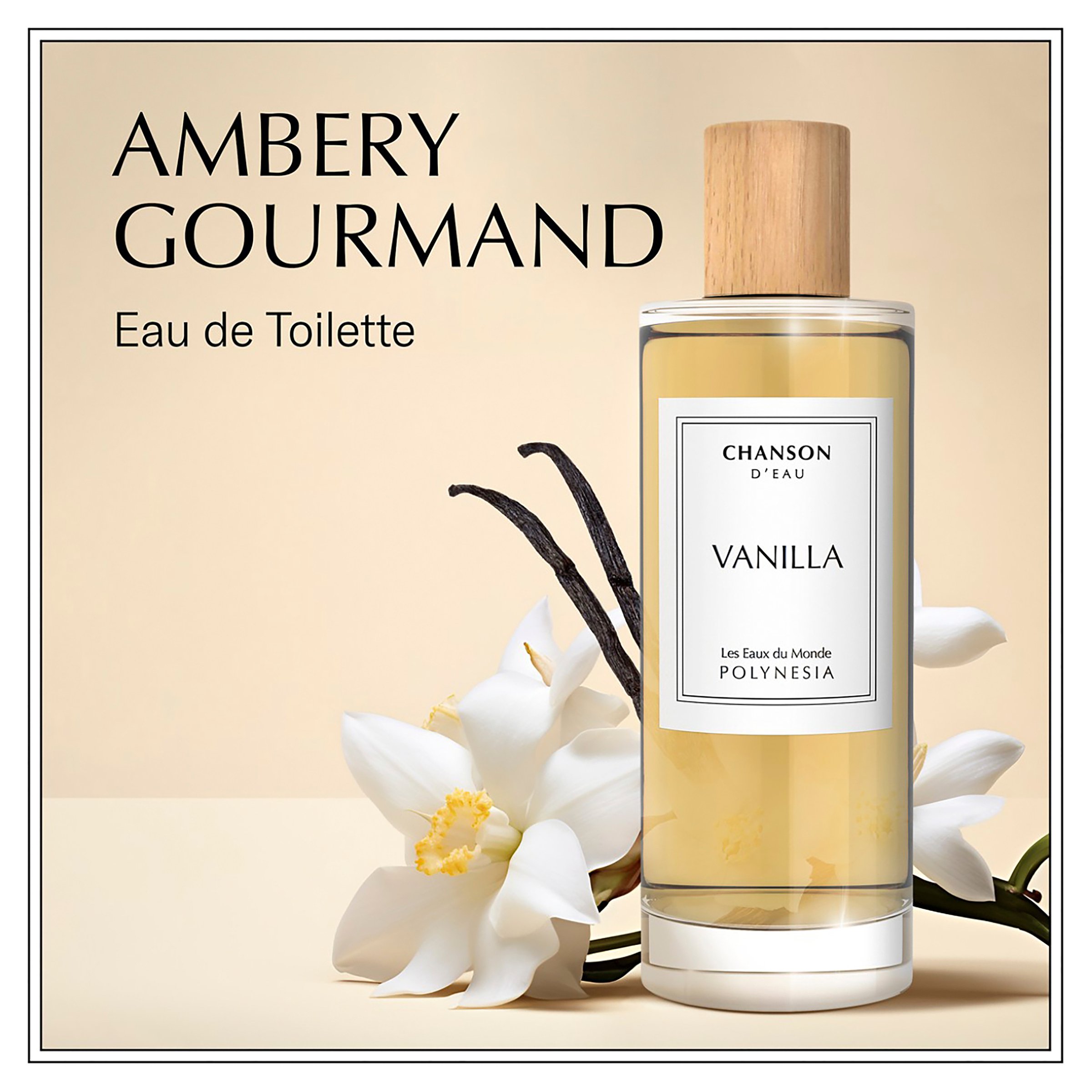 Chanson D'Eau Vanilla Les Eaux du Monde Polynesia EDT Spray 100ml - Image 5