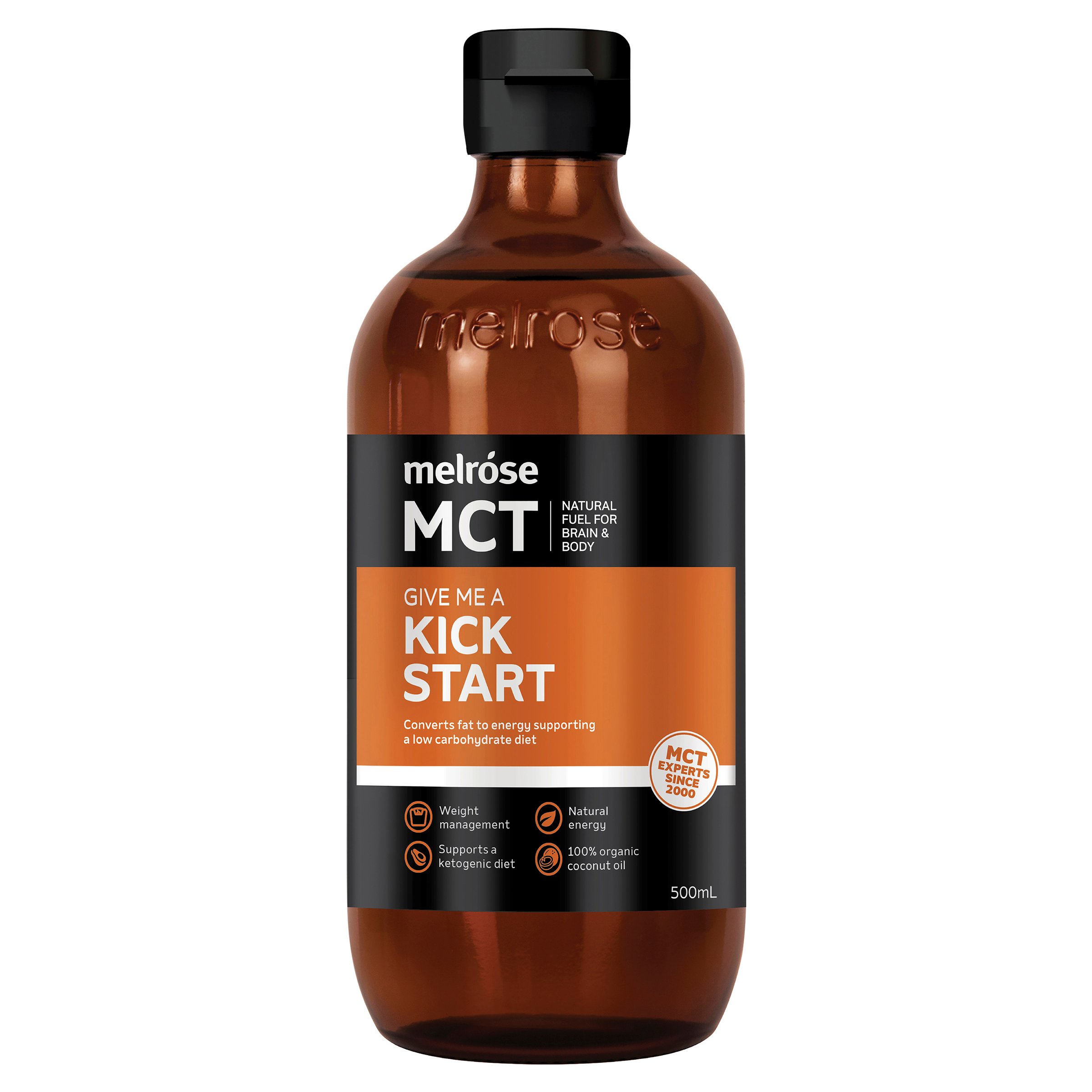 Melrose MCT Oil Kick Start 500ml - Image 1