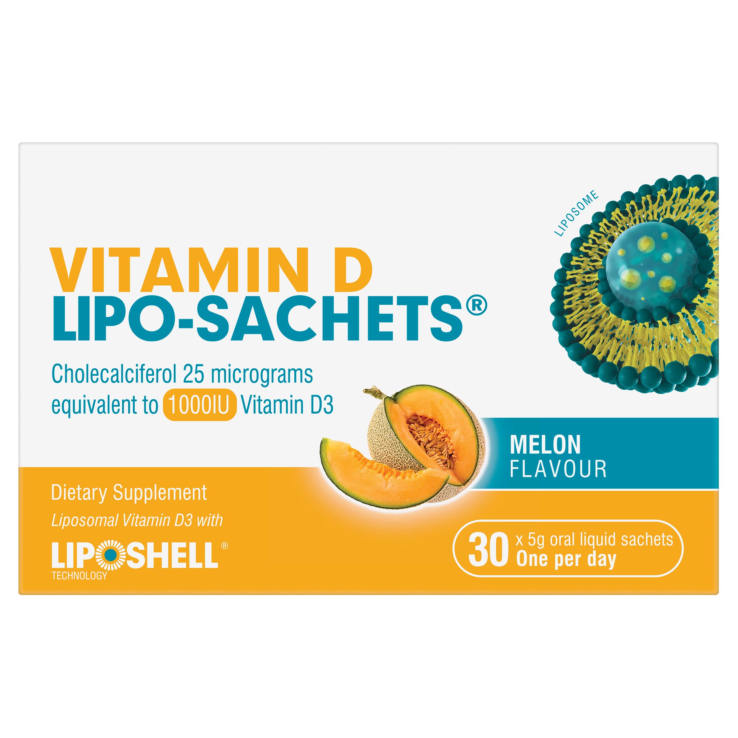 Lipo-Sachets Vitamin D 30 sachets - Image 1