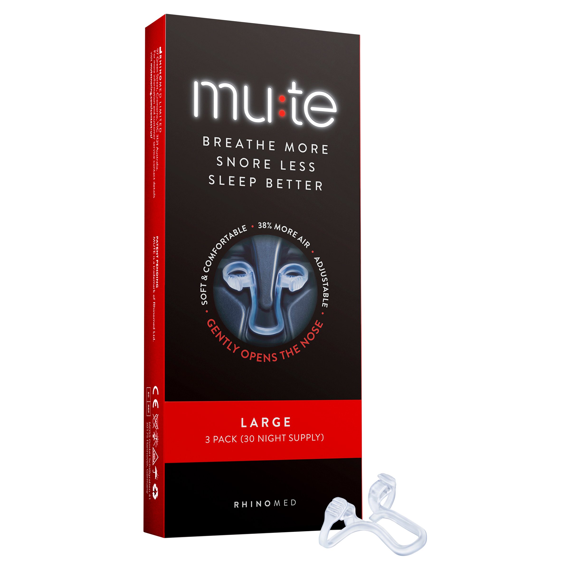 Mute Snoring Device Large 3 pack - Image 8