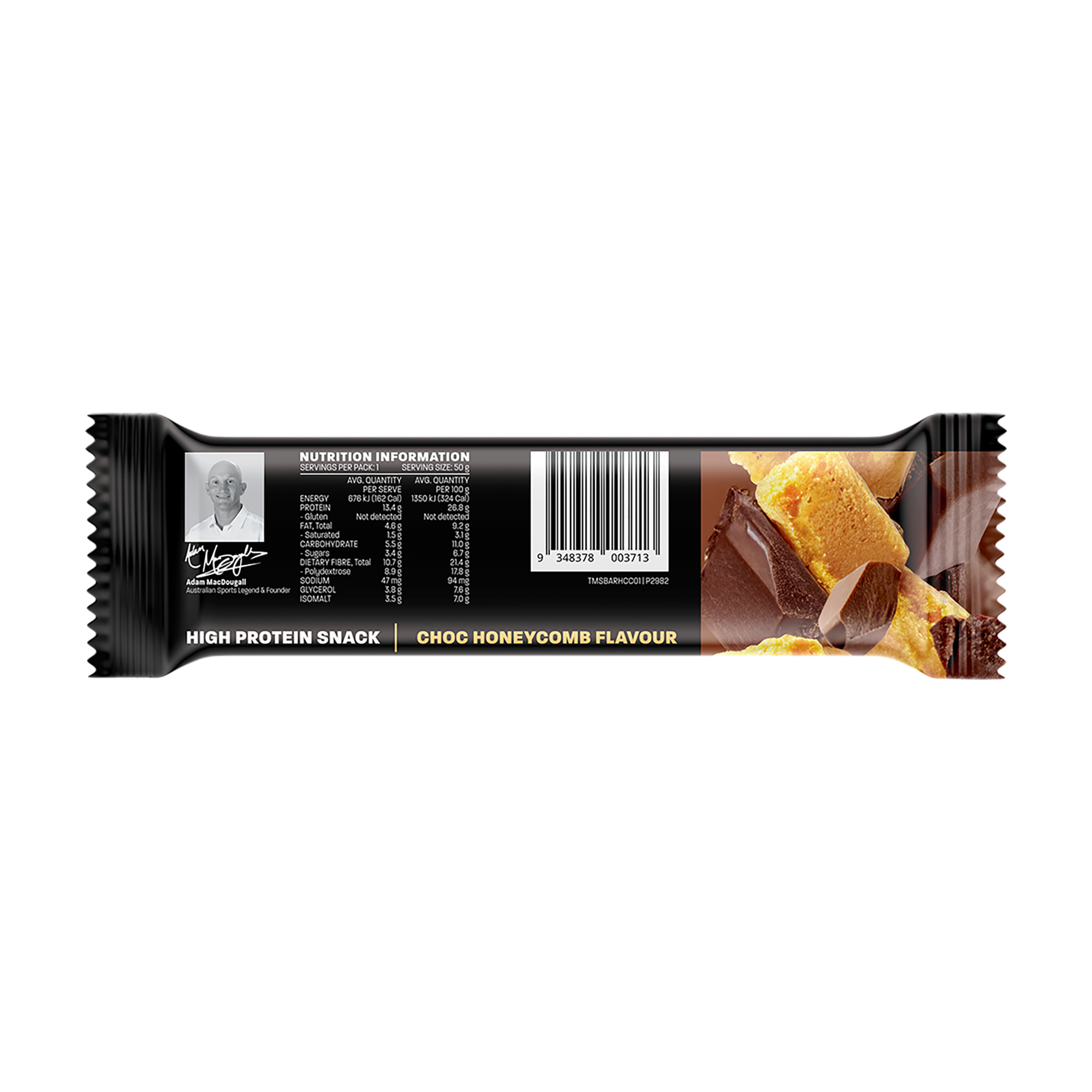 The Man Bar Honeycomb Choc 50g - Image 2