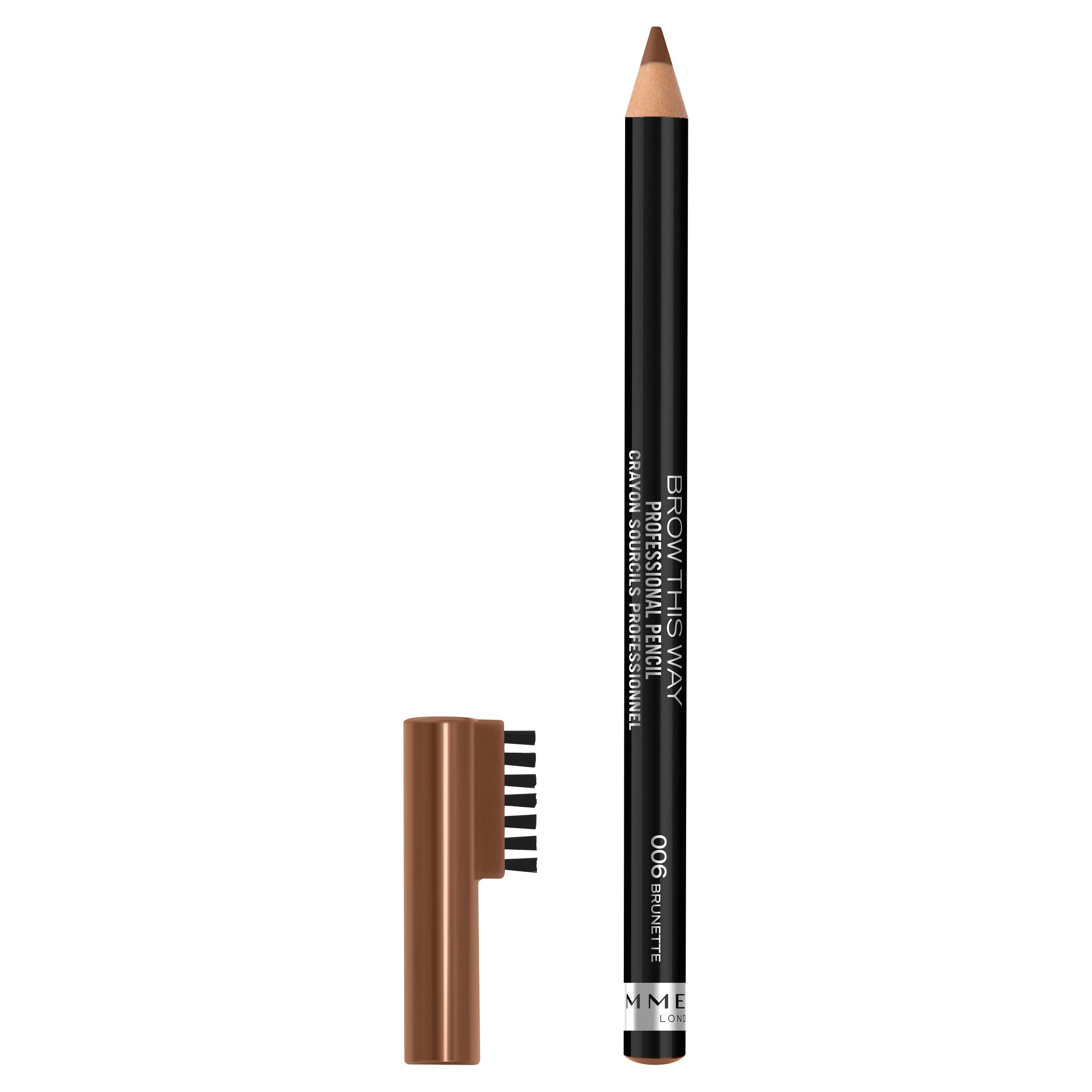 Rimmel Brow This Way Professional Pencil #006 Brunette 1 each - Image 2