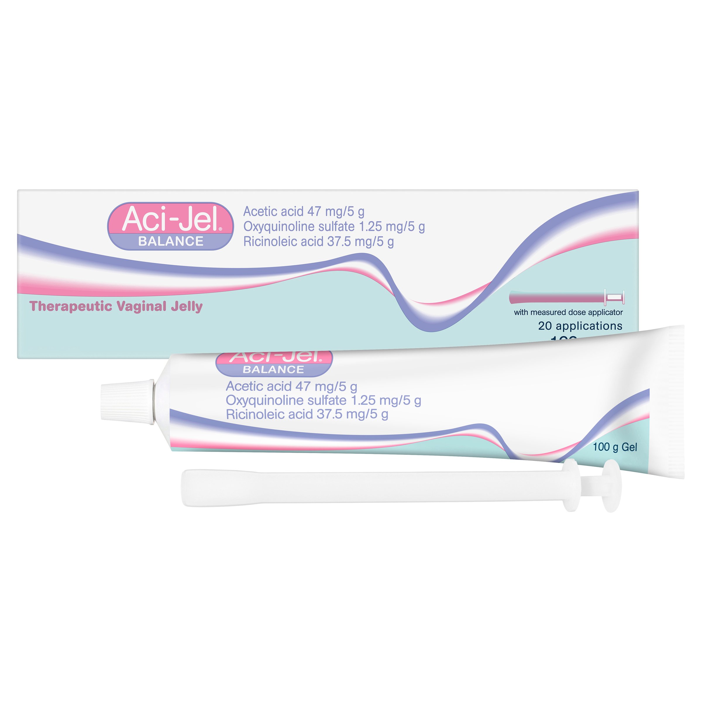 Aci-Jel Balance Therapeutic Vaginal Jelly Fragrance Free 100g - Image 7