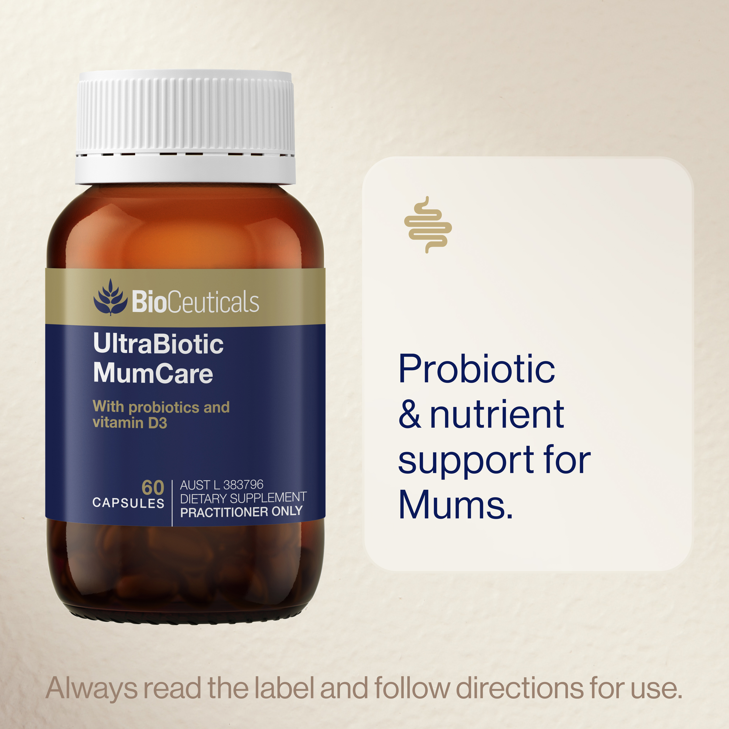 BioCeuticals Ultrabiotic Mumcare 60 capsules - Image 6