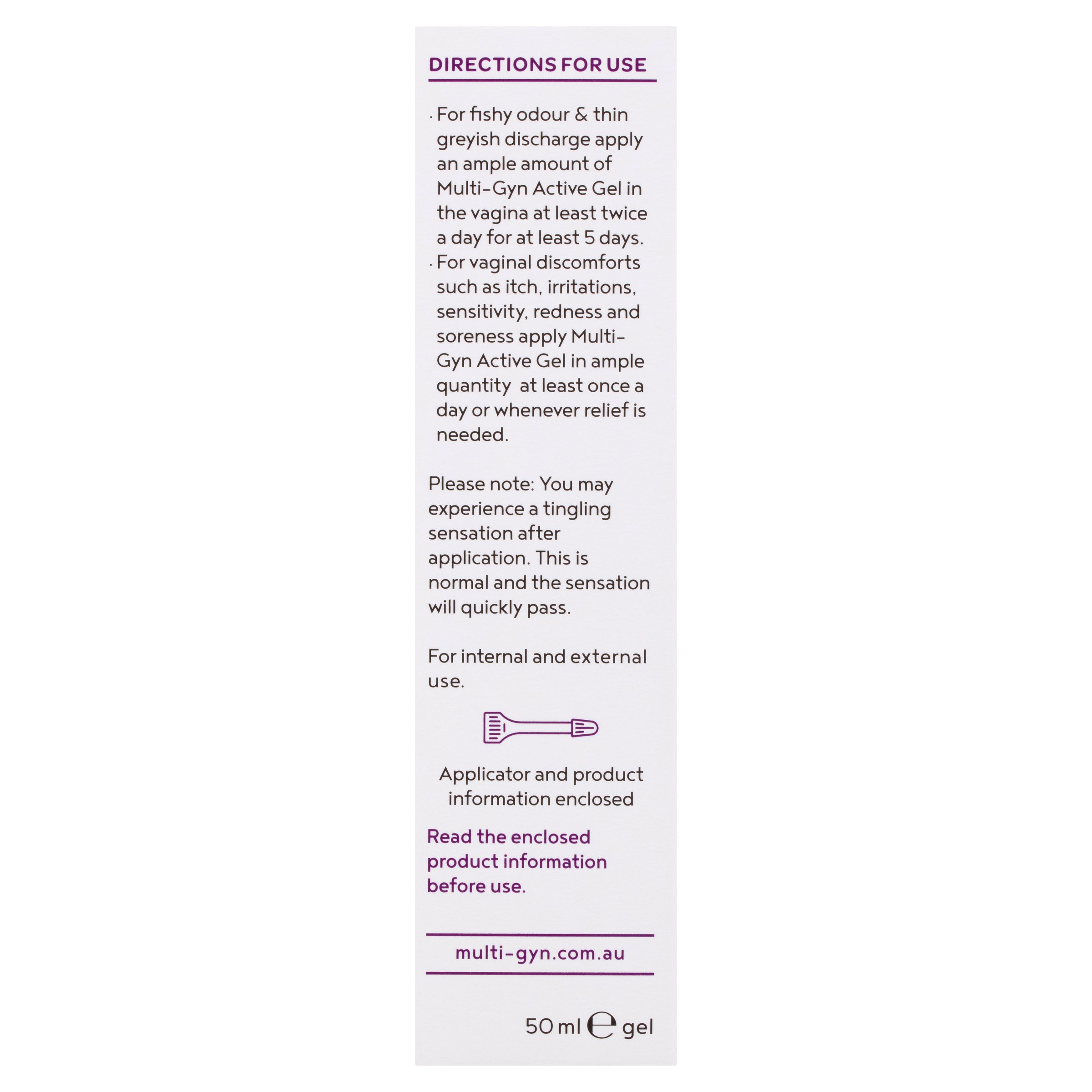 Multi-Gyn Active Gel 50ml - Image 2