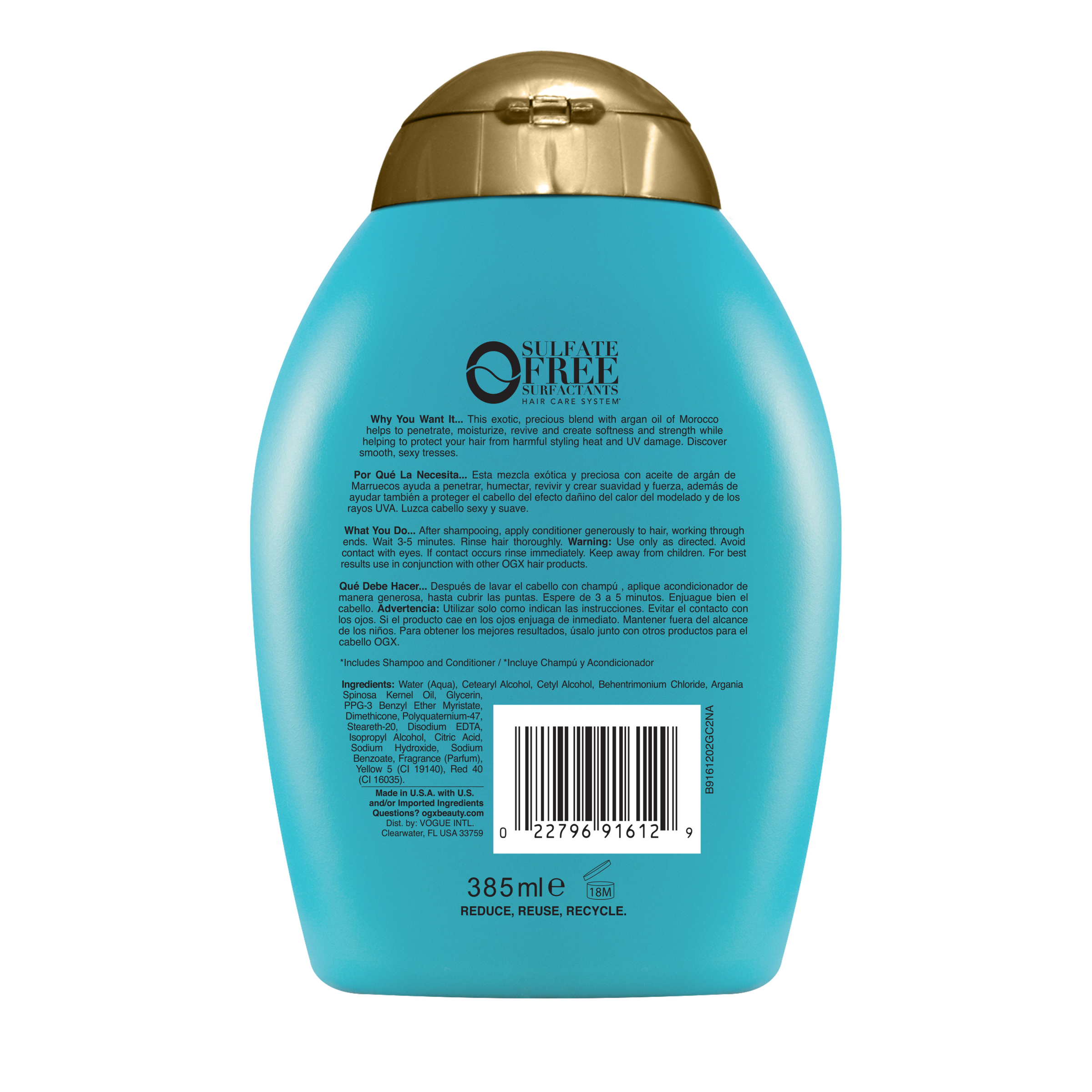 OGX Argan Oil Conditioner 385ml - Image 2