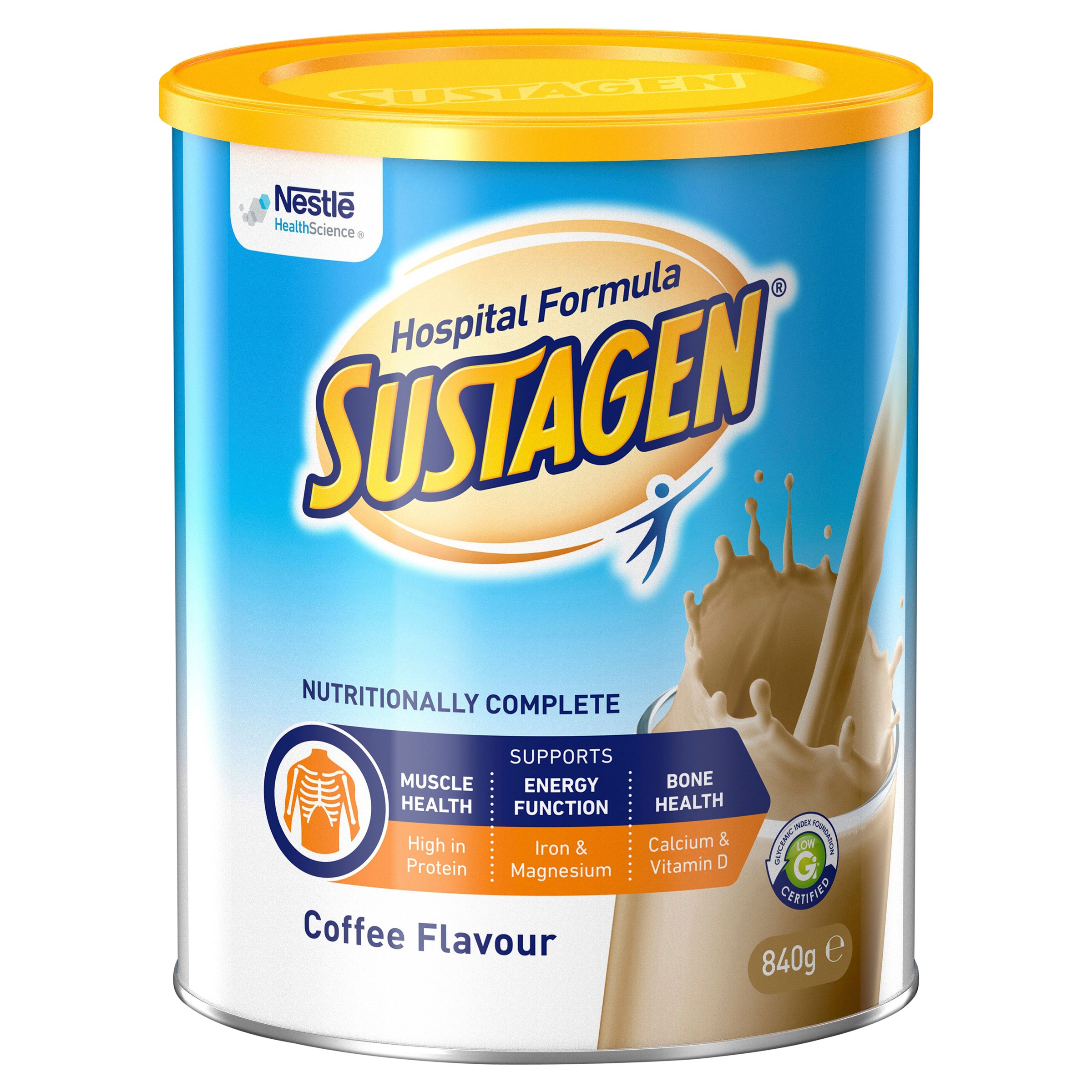 Sustagen Hospital Formula Coffee Flavour 840g - Image 1