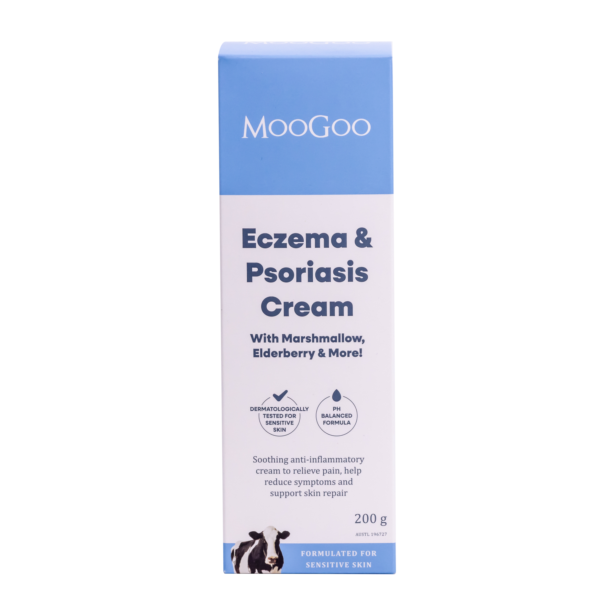 MooGoo Eczema & Psoriasis Cream With Marshmallow 200g - Image 1