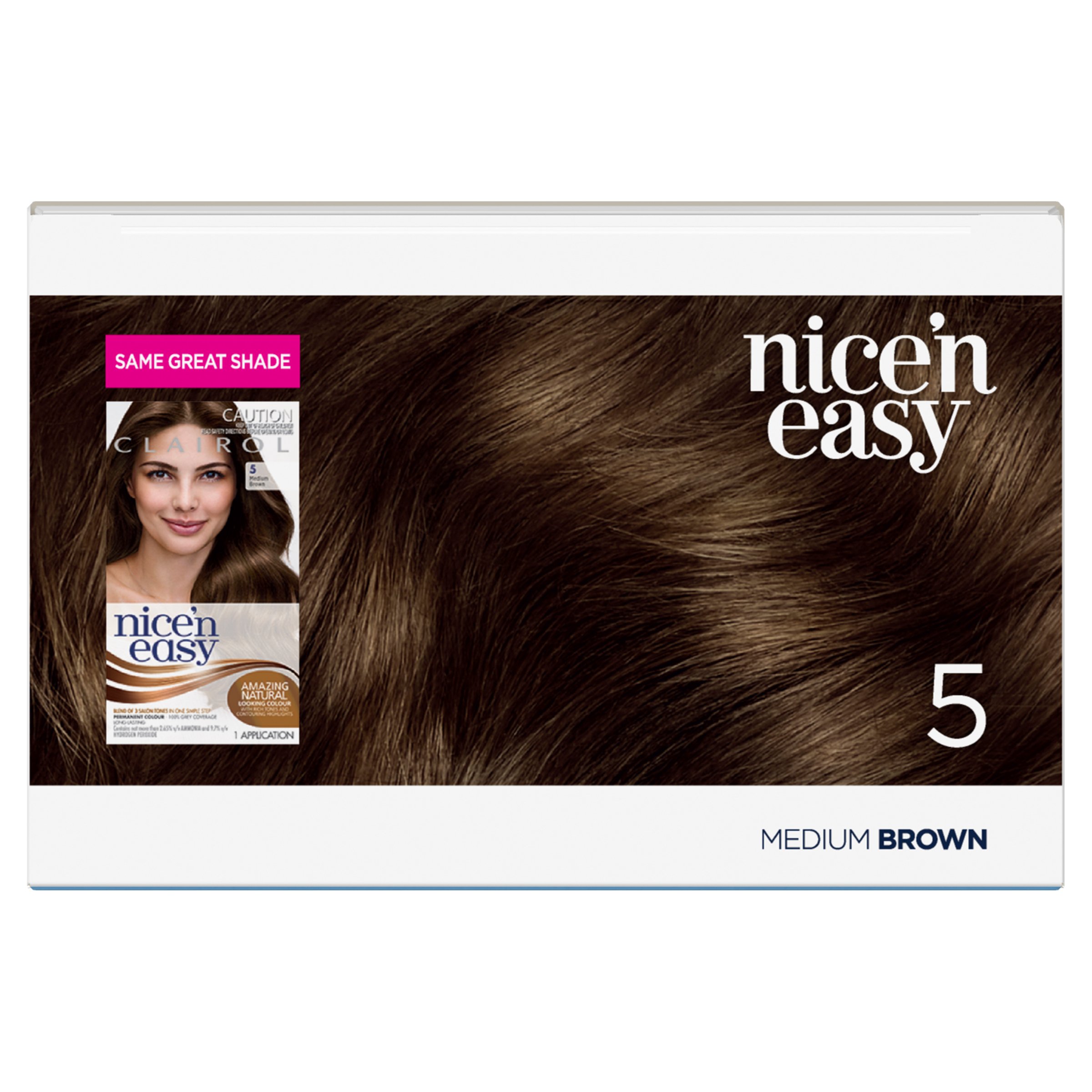 Clairol Nice'n Easy 5 Medium Brown 1 pack - Image 5