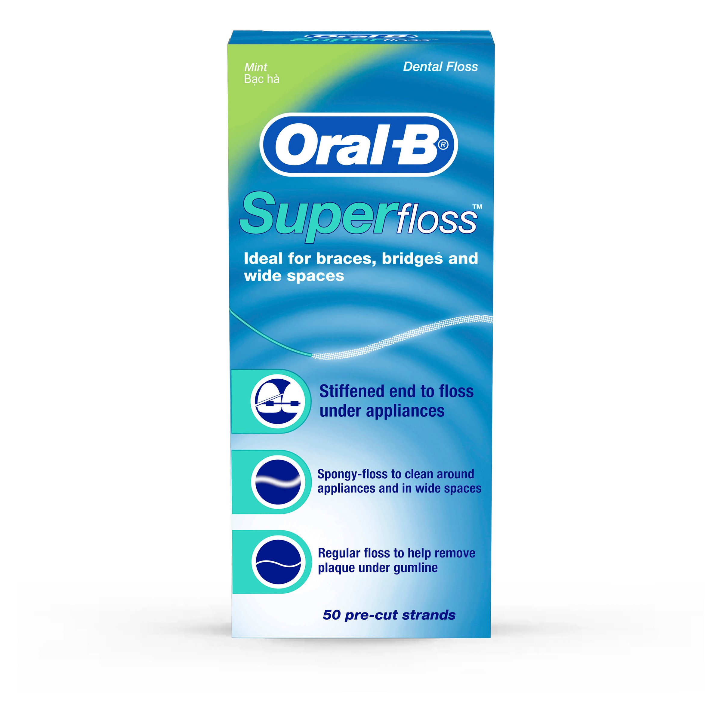 Oral-B Super Floss Unwaxed 50 Pack - Image 5
