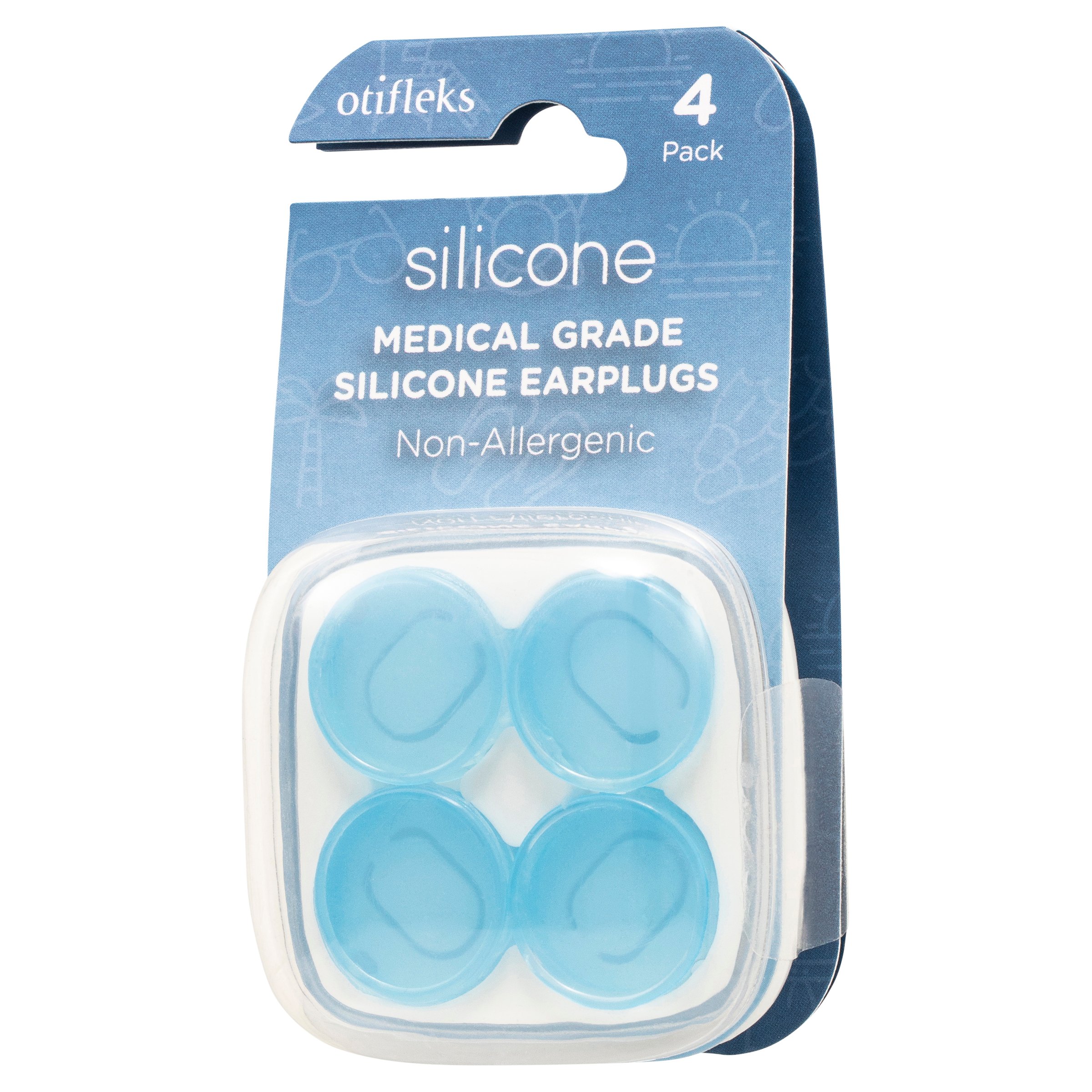 Otifleks Silicone Earplugs 2 pairs - Image 4