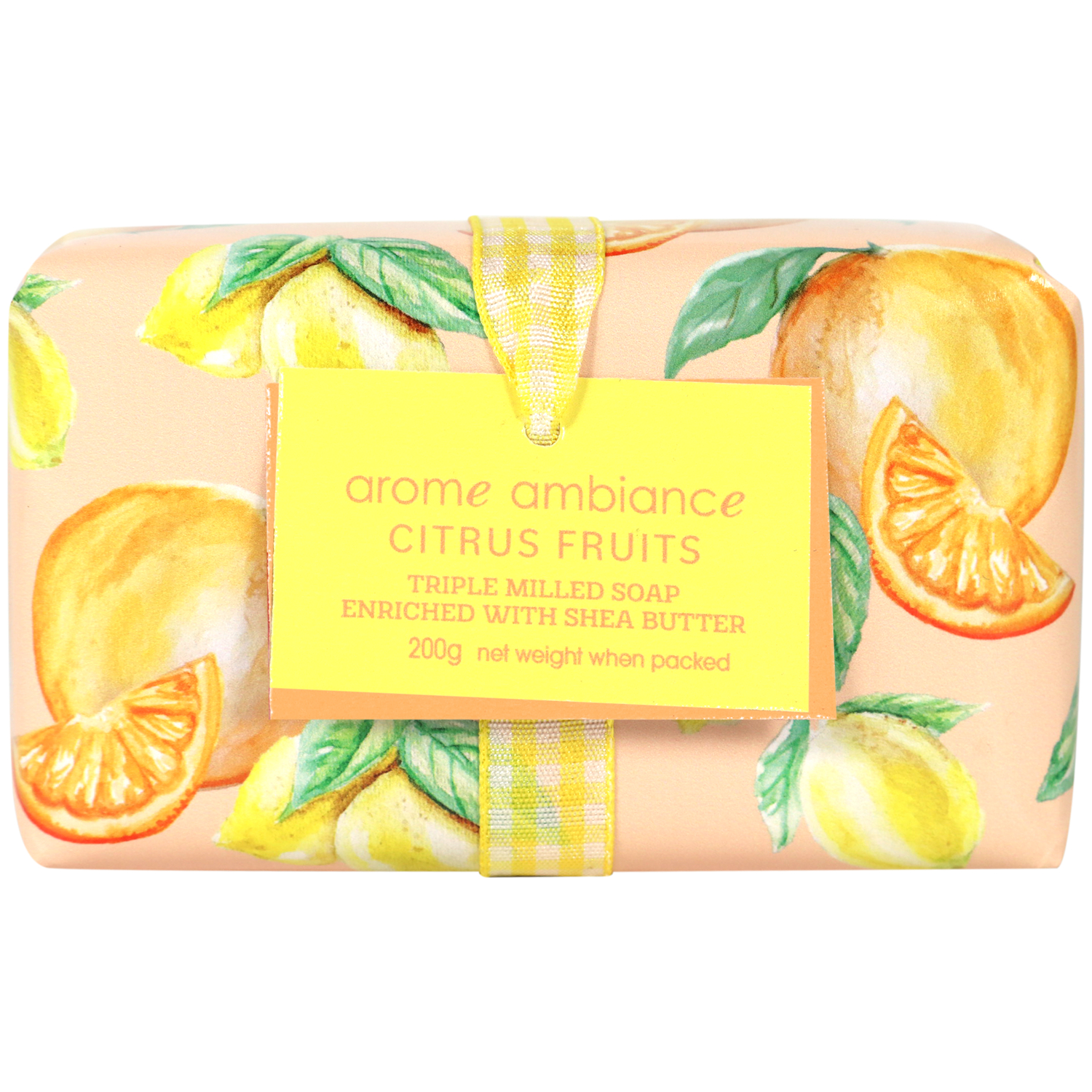 Arome Ambiance Wrapped Triple Milled Soap Citrus Fruits 200g
