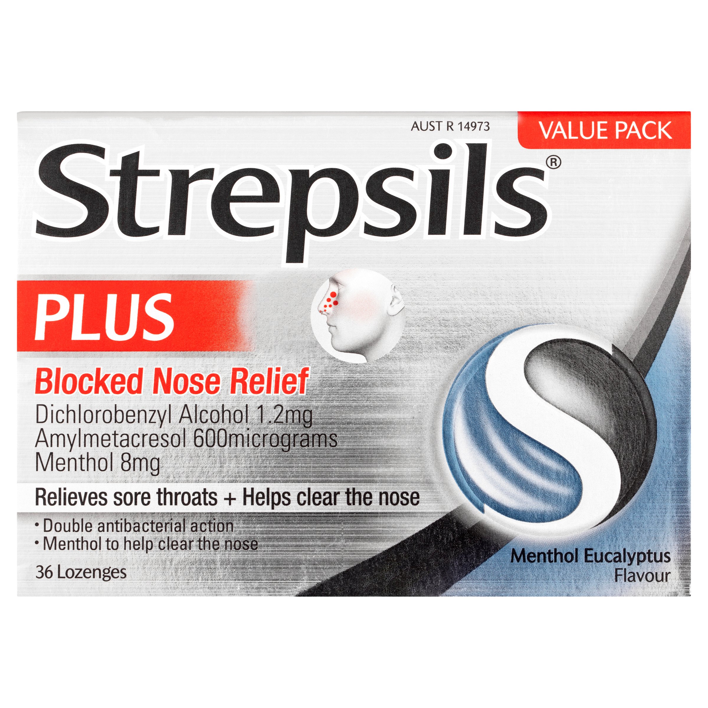 Strepsils Plus Blocked Nose 36 lozenges - Image 5